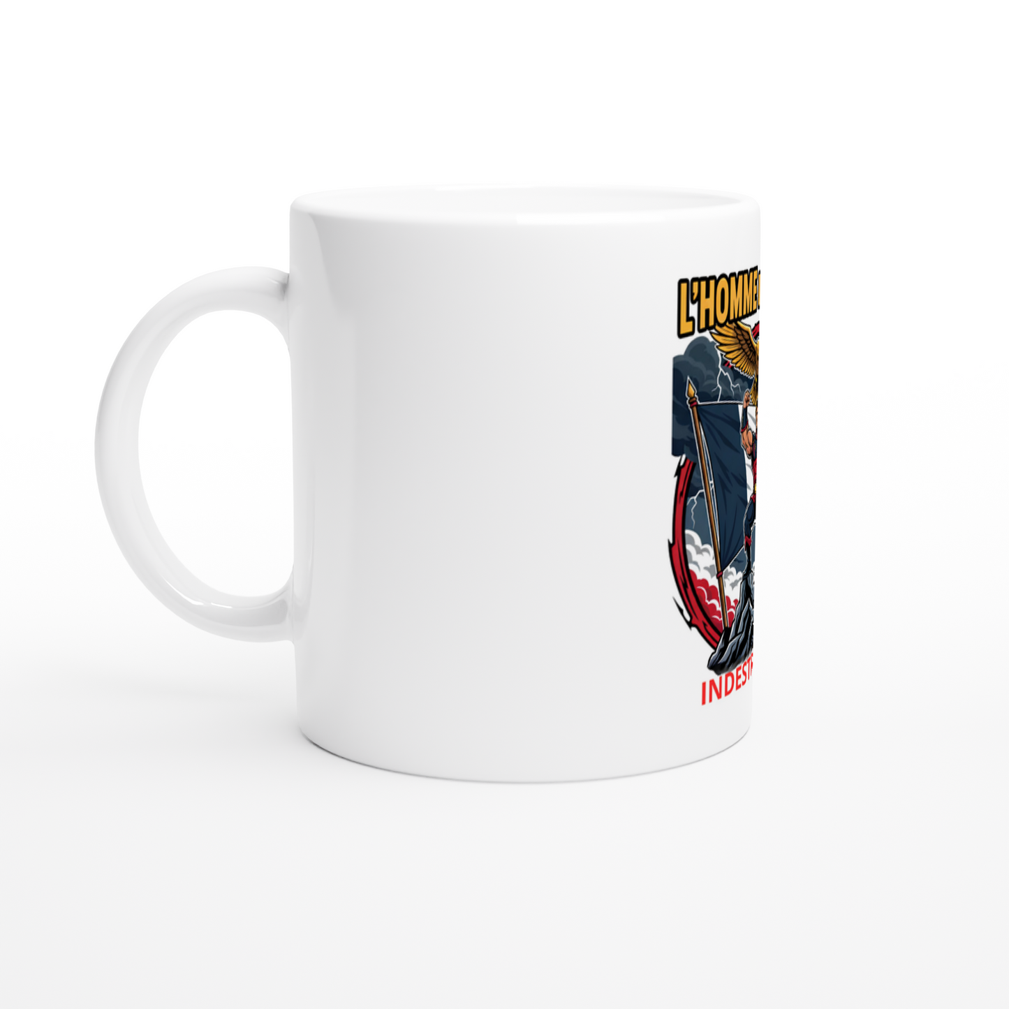 Mug en céramique homme de France  style-french  de 325 ml (11 oz)