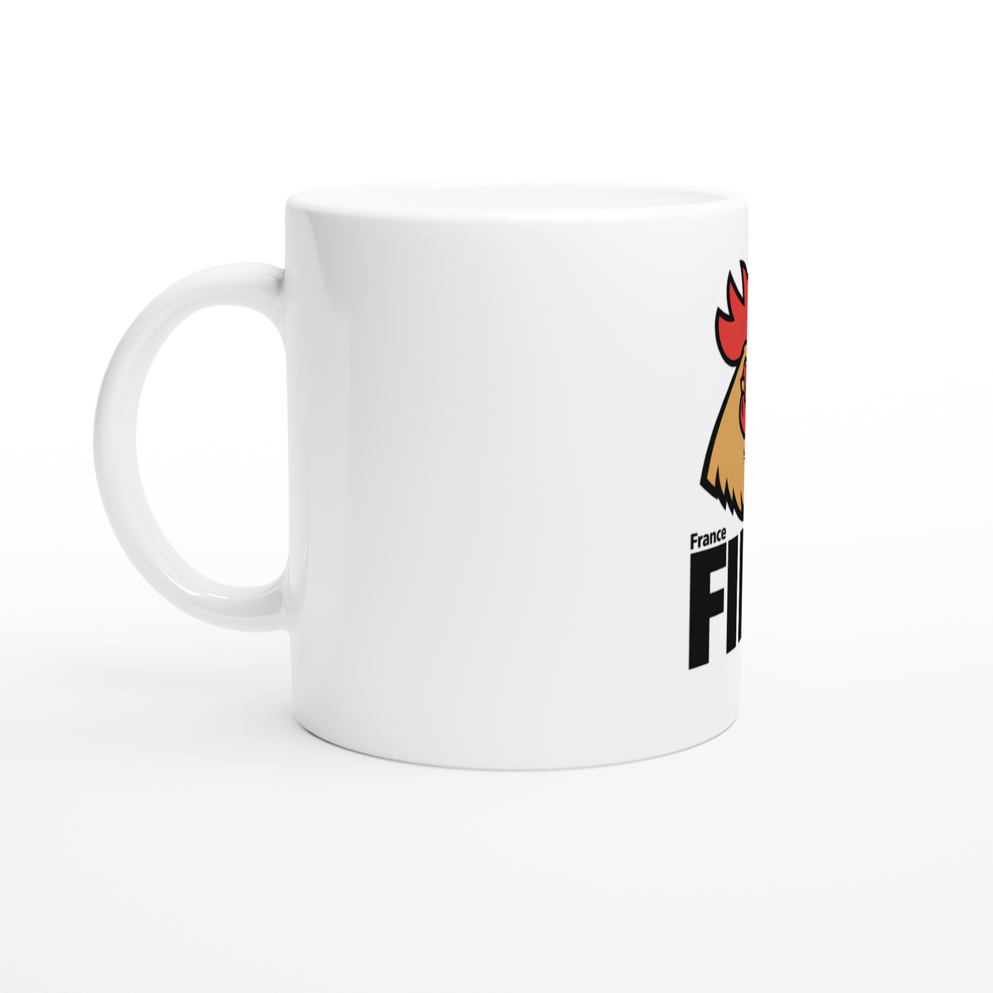 Mug en céramique France fier de 325 ml (11 oz)