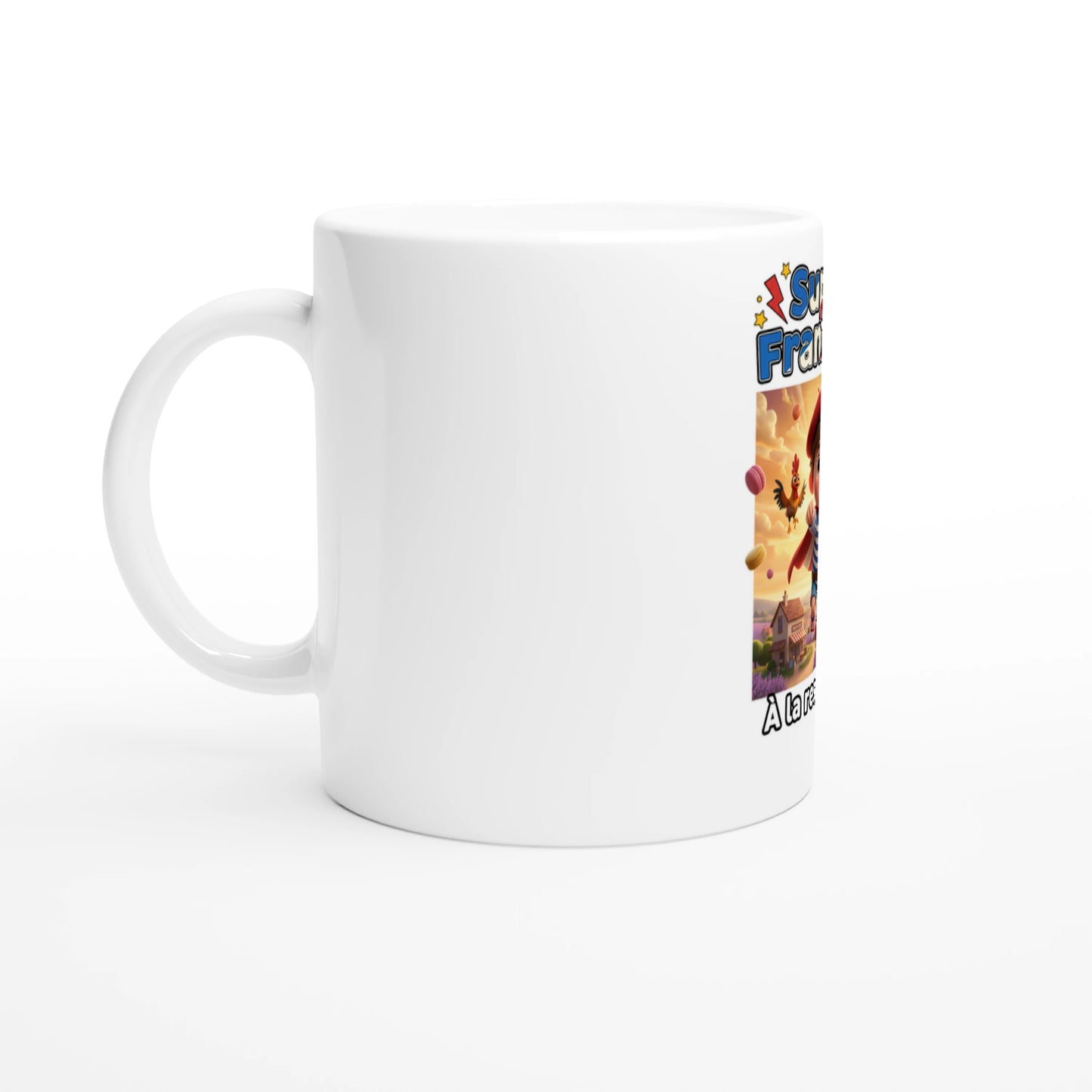 Mug en céramique super Français  de 325 ml (11 oz)