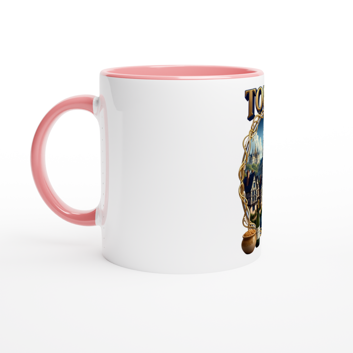 Mug en céramique Tours ville de France de 325 ml (11 oz)