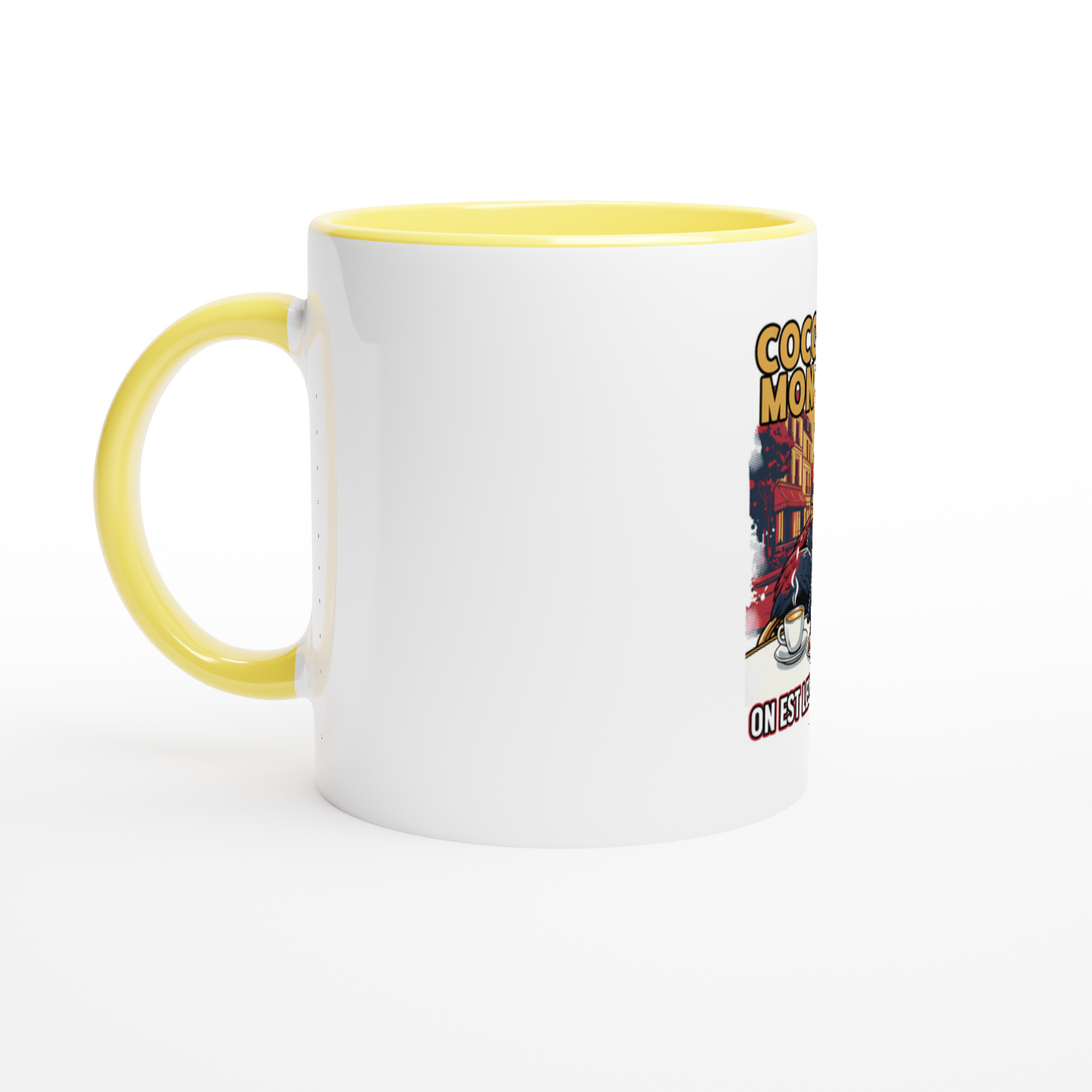 Mug en céramique  cocorico on est les meilleurs de 325 ml (11 oz)