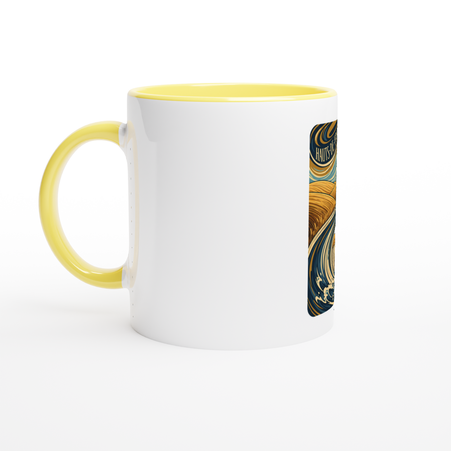 Mug en céramique haut de France de 325 ml (11 oz)