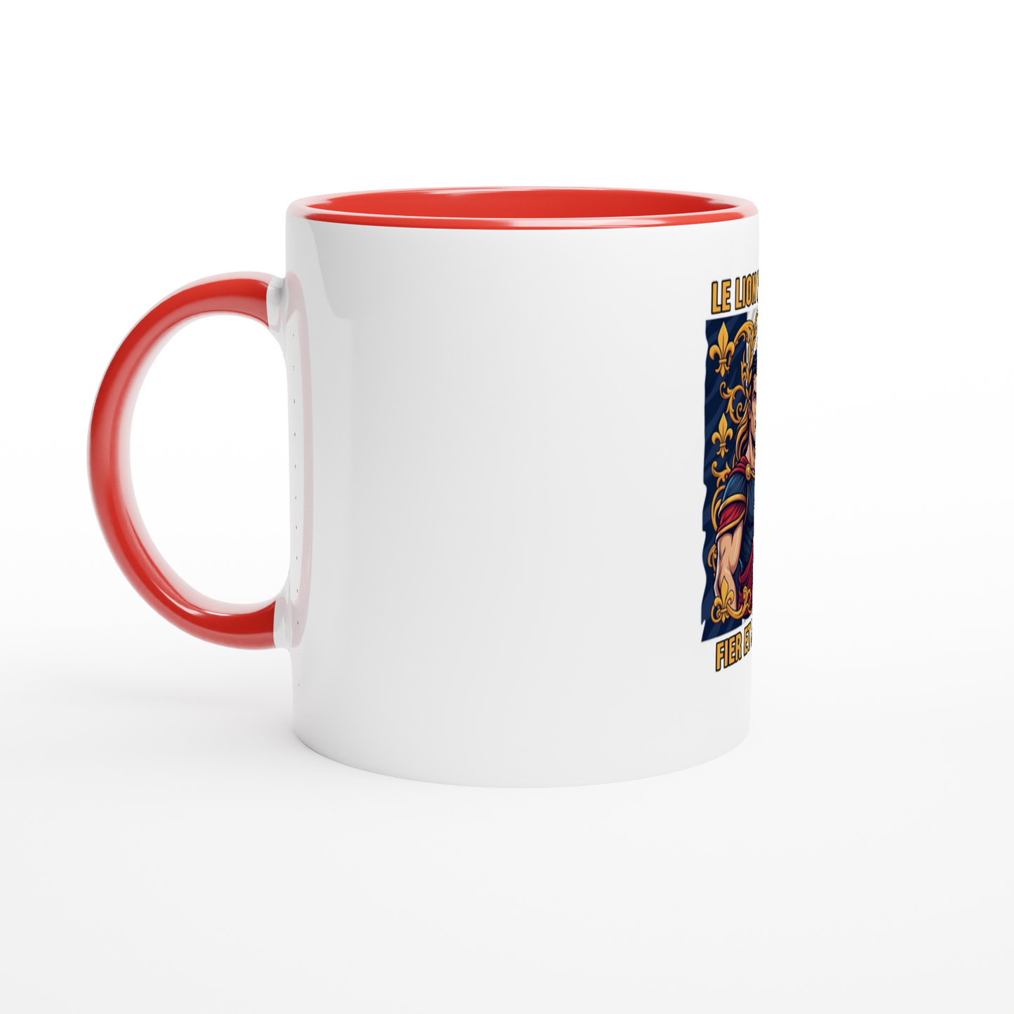 Mug en céramique   lion fort   de 325 ml (11 oz)