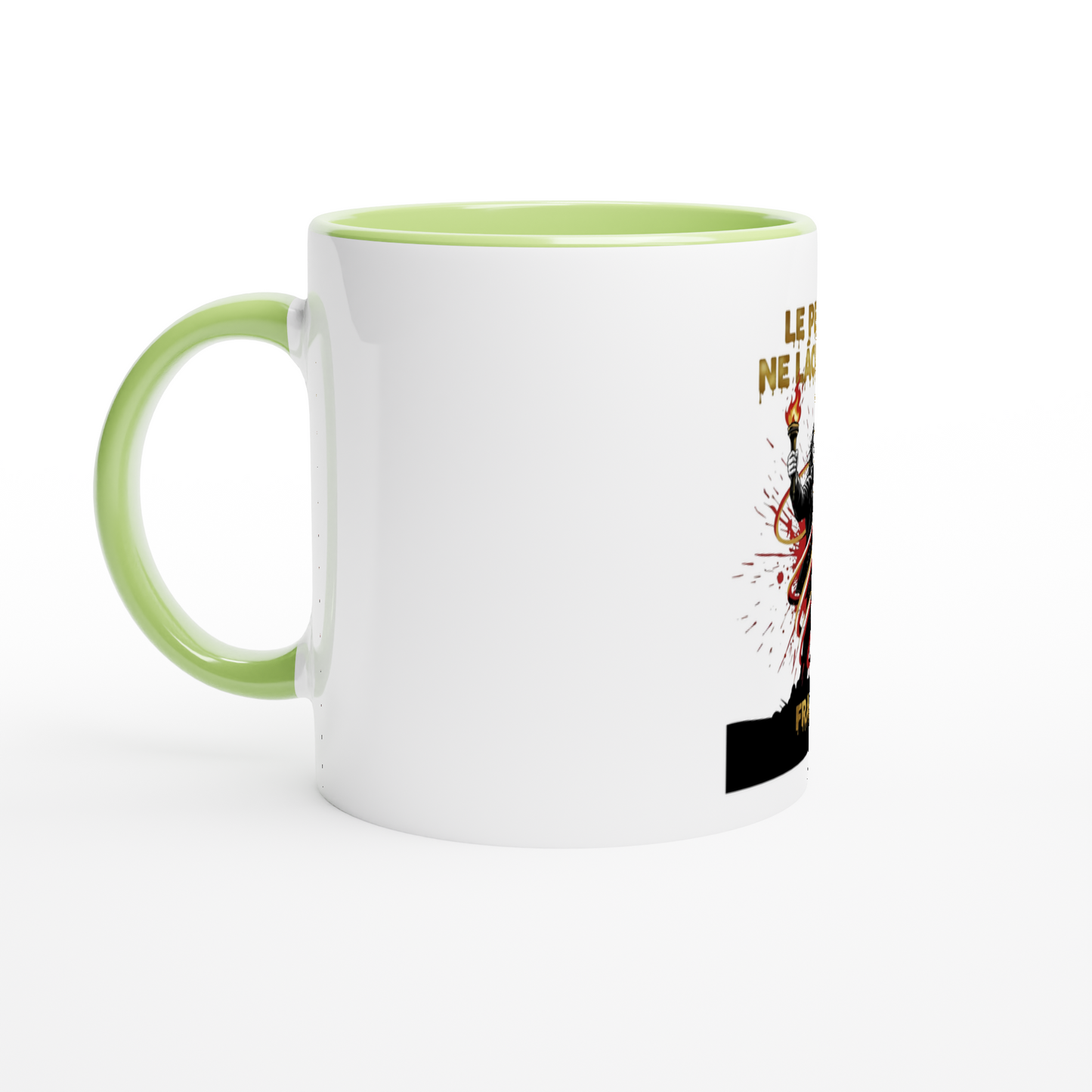 Mug en céramique le peuple lâche rien de 325 ml (11 oz)