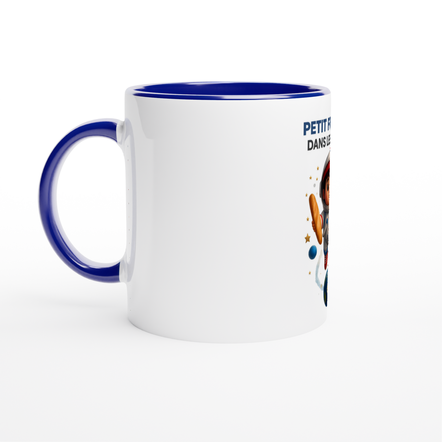 Mug en céramique petit Français dans les étoiles  de 325 ml (11 oz)