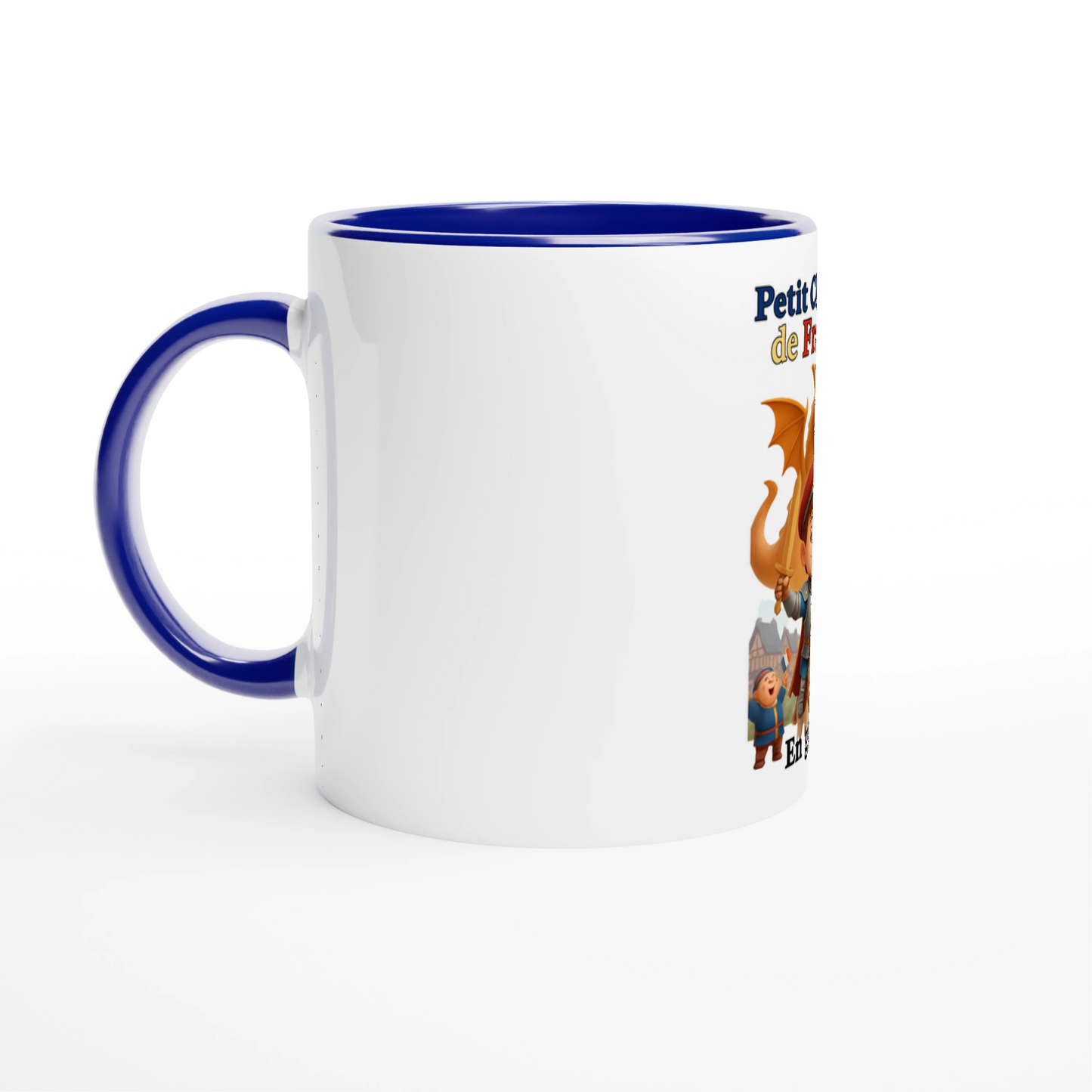 Mug en céramique petit chevalier de France  de 325 ml (11 oz)