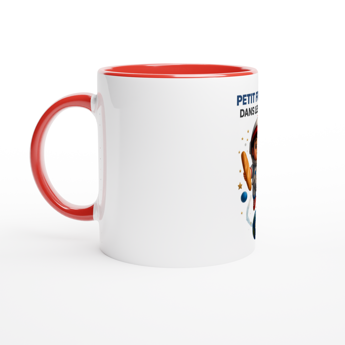 Mug en céramique petit Français dans les étoiles  de 325 ml (11 oz)