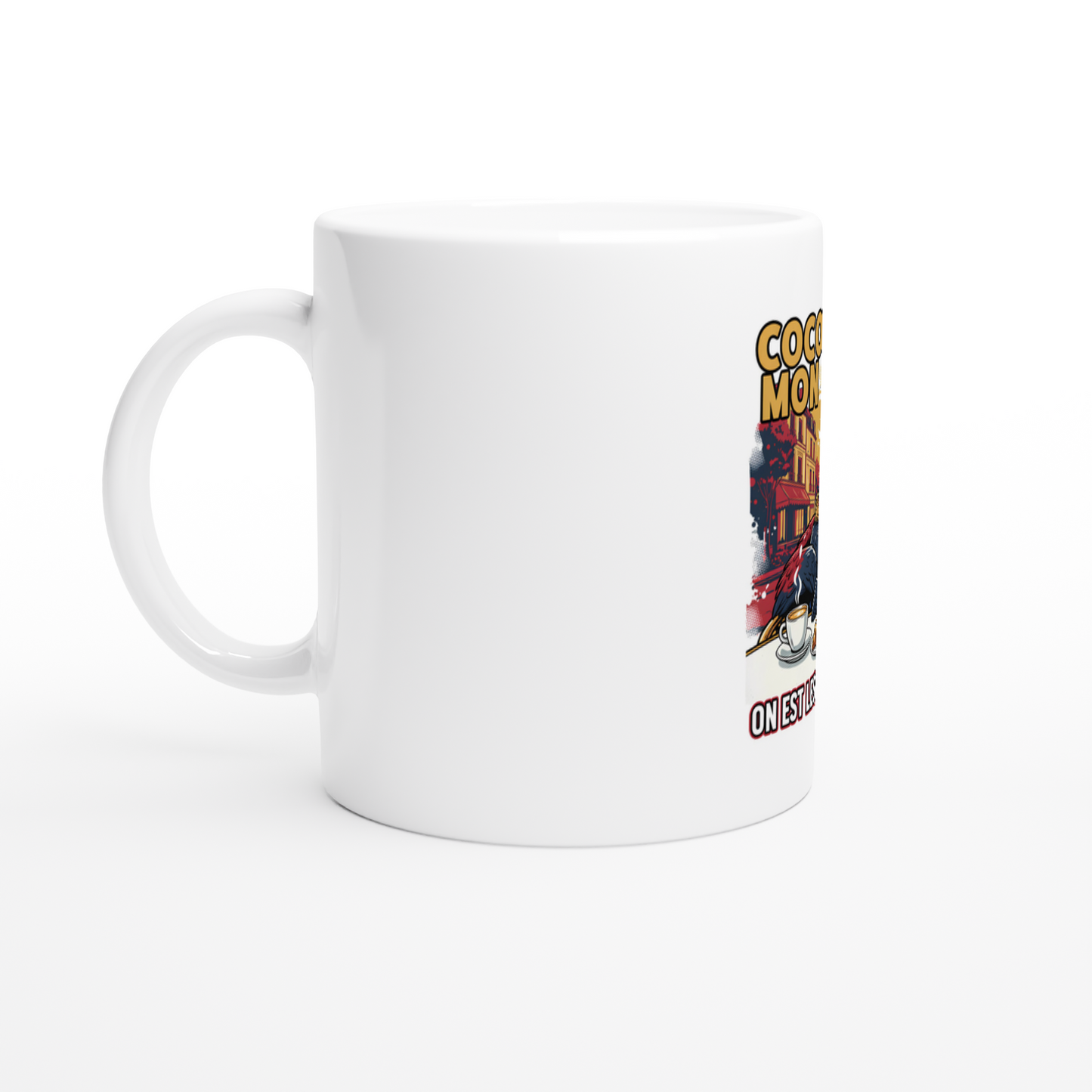 Mug en céramique  cocorico on est les meilleurs de 325 ml (11 oz)