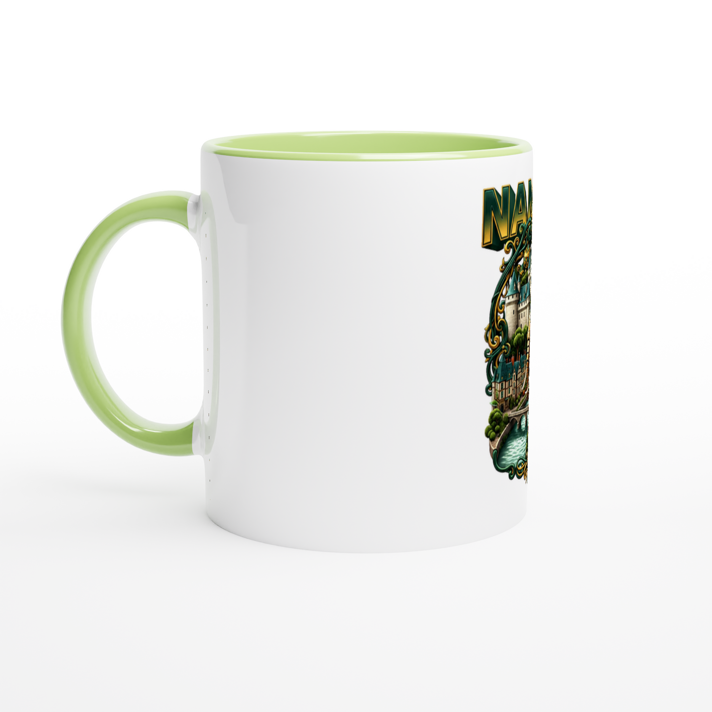 Mug en céramique Nantes ville de France  de 325 ml (11 oz)