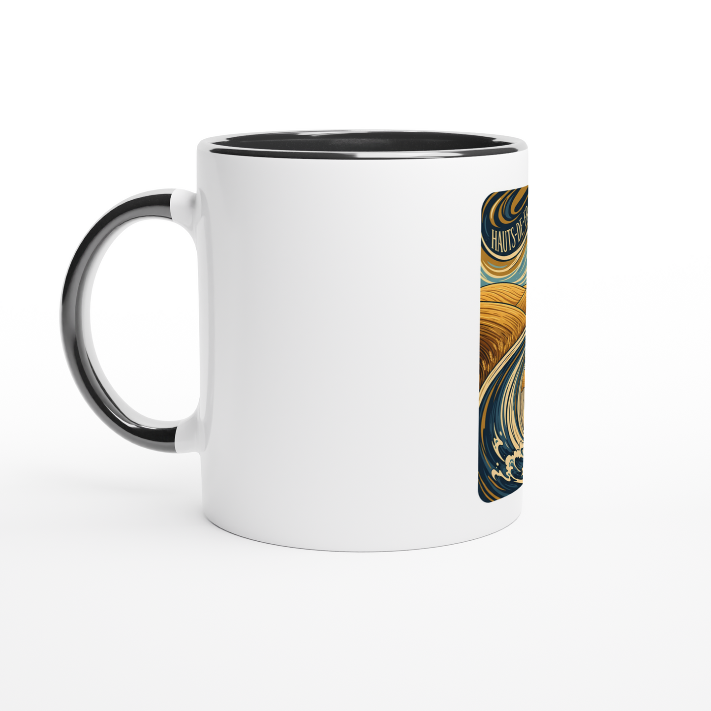 Mug en céramique haut de France de 325 ml (11 oz)