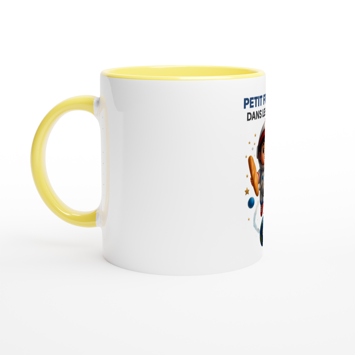 Mug en céramique petit Français dans les étoiles  de 325 ml (11 oz)