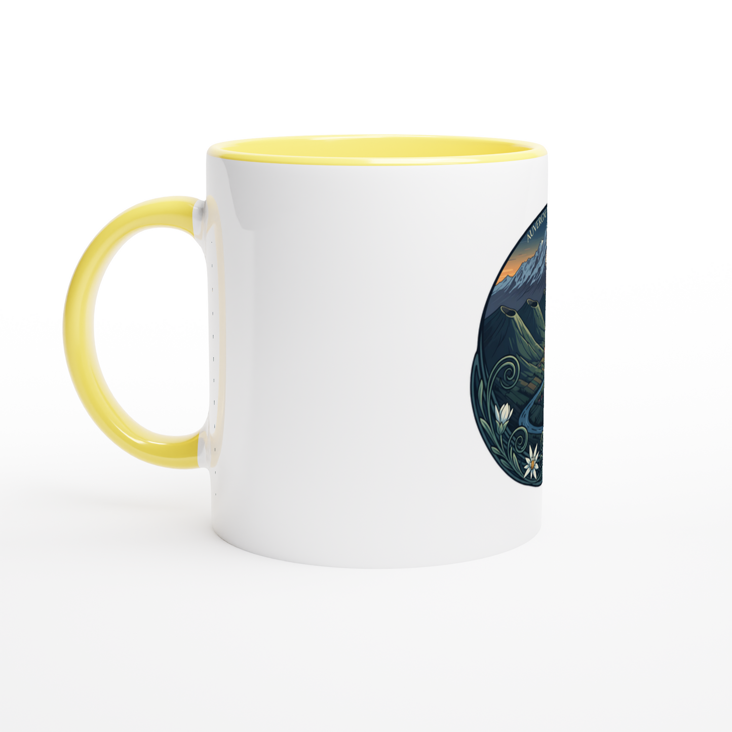 - Mug en céramiquee auvergne- Rhône- alpes  de 325 ml (11 oz)