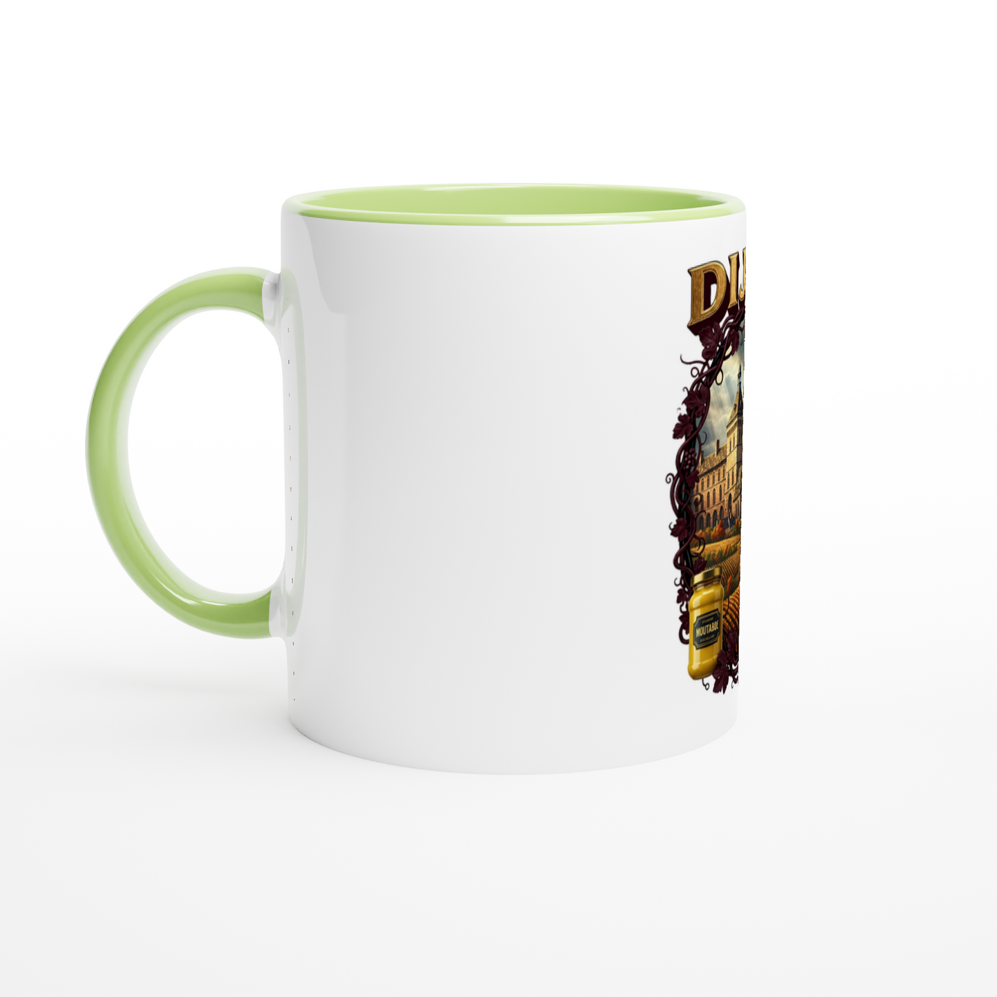 Mug en céramique Dijon ville de France   de 325 ml (11 oz)