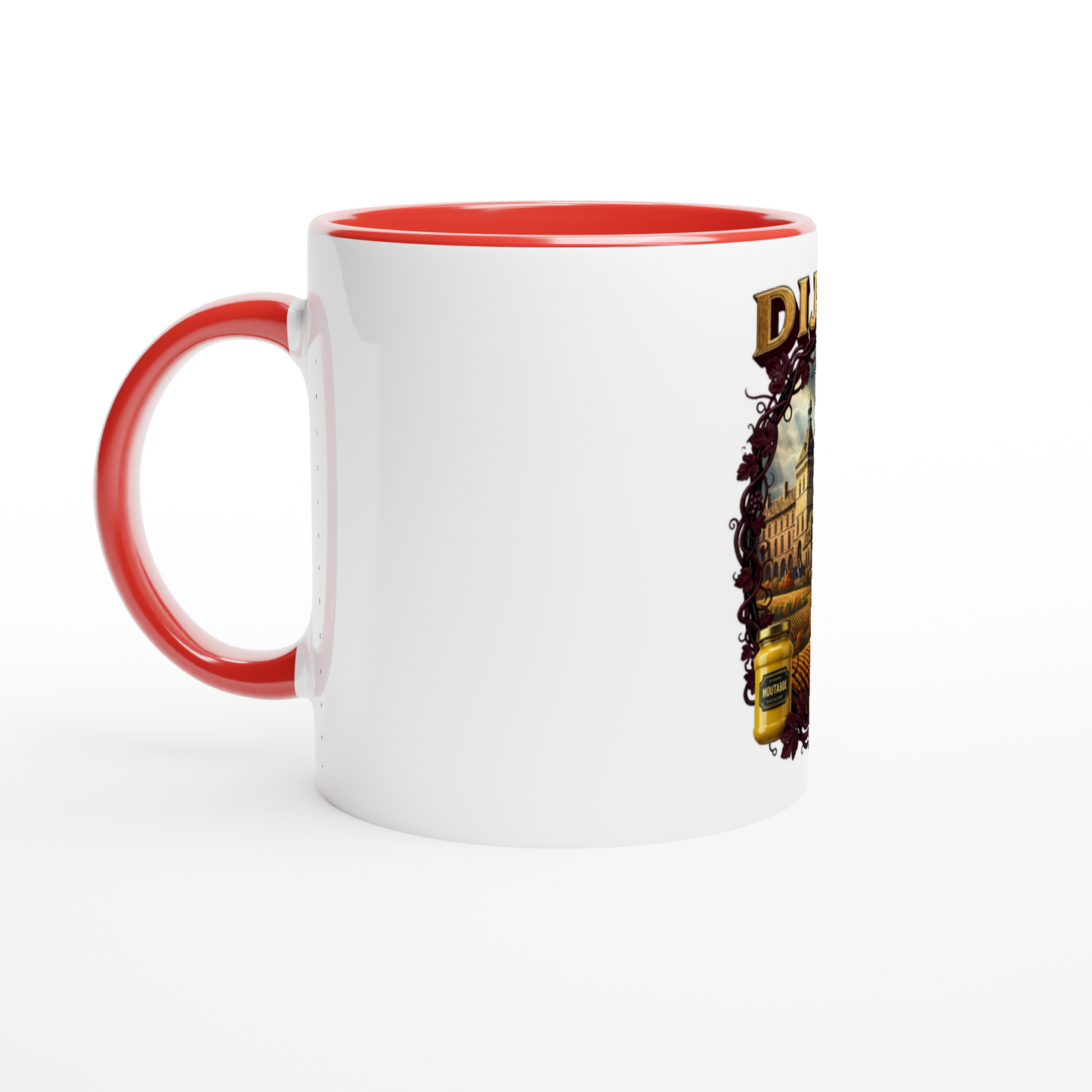 Mug en céramique Dijon ville de France   de 325 ml (11 oz)