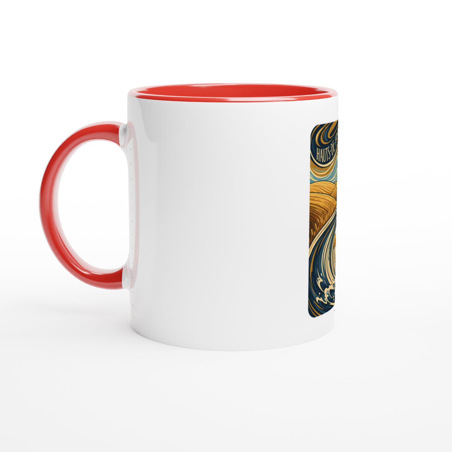 Mug en céramique haut de France de 325 ml (11 oz)