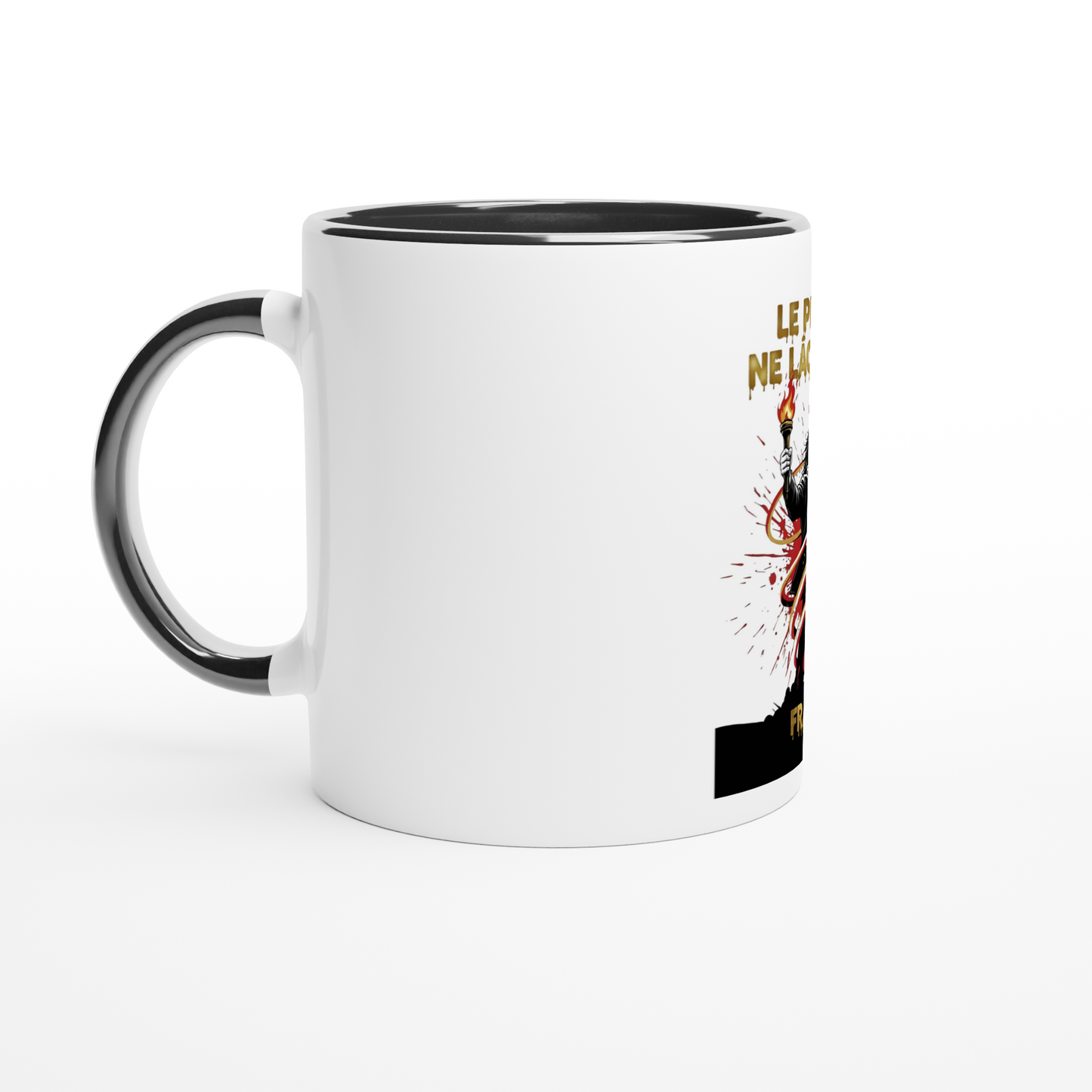 Mug en céramique le peuple lâche rien de 325 ml (11 oz)