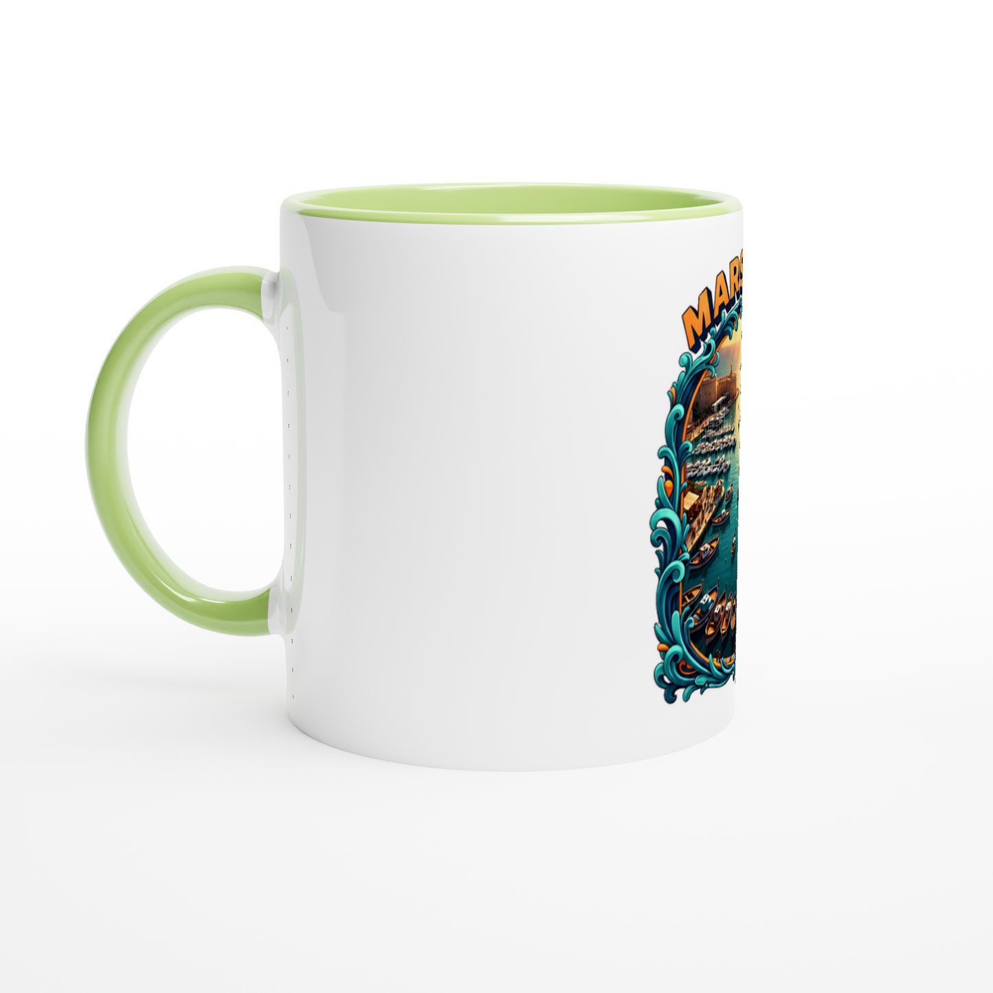 Mug en céramique des villes de France   Marseille  de 325 ml (11 oz)