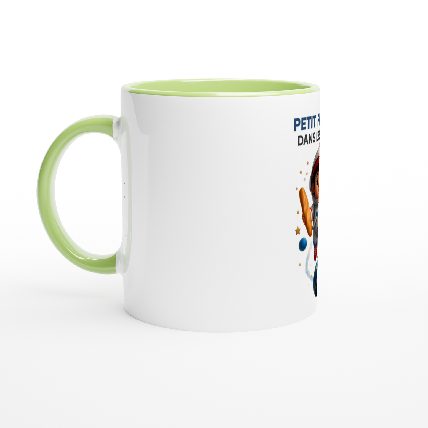Mug en céramique petit Français dans les étoiles  de 325 ml (11 oz)