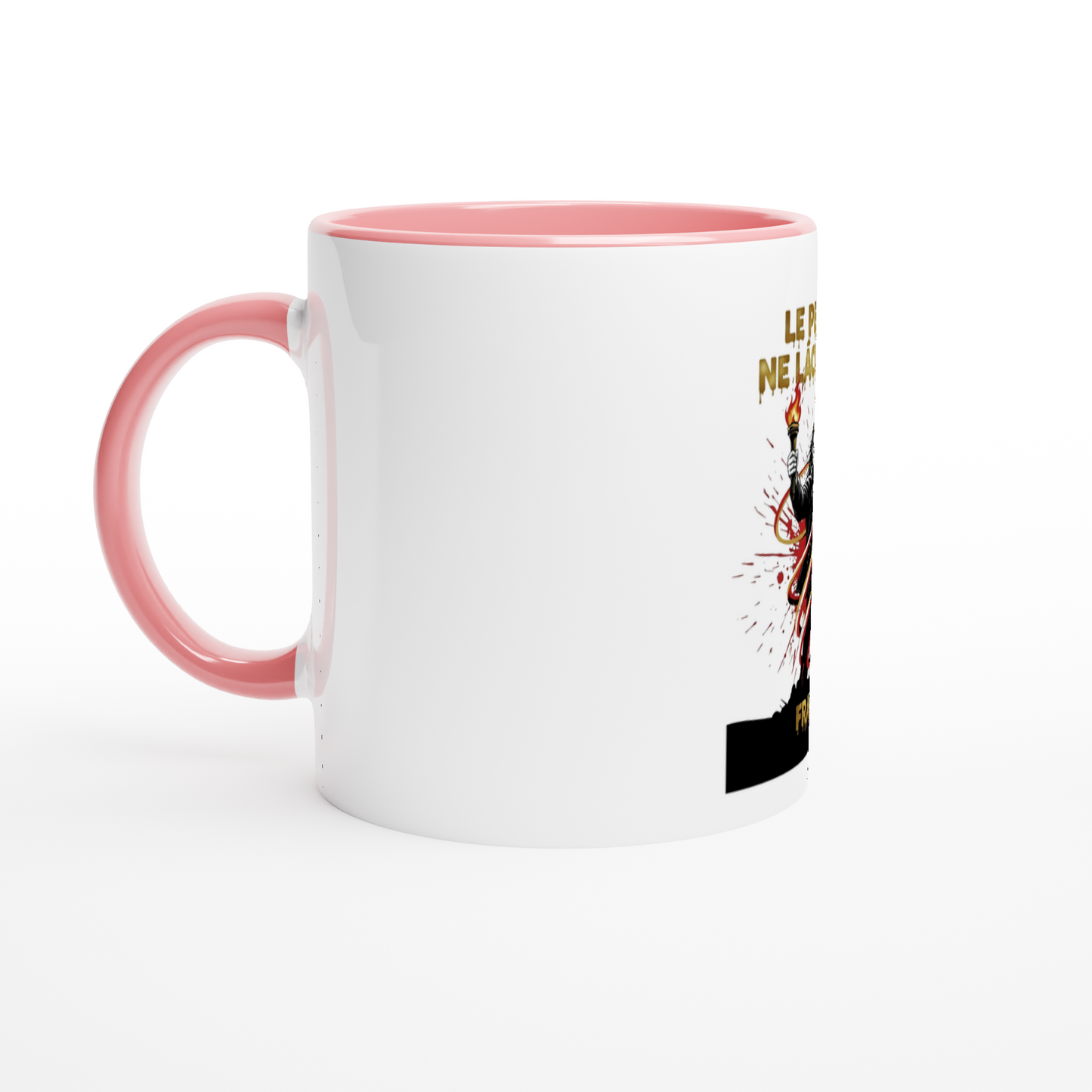 Mug en céramique le peuple lâche rien de 325 ml (11 oz)