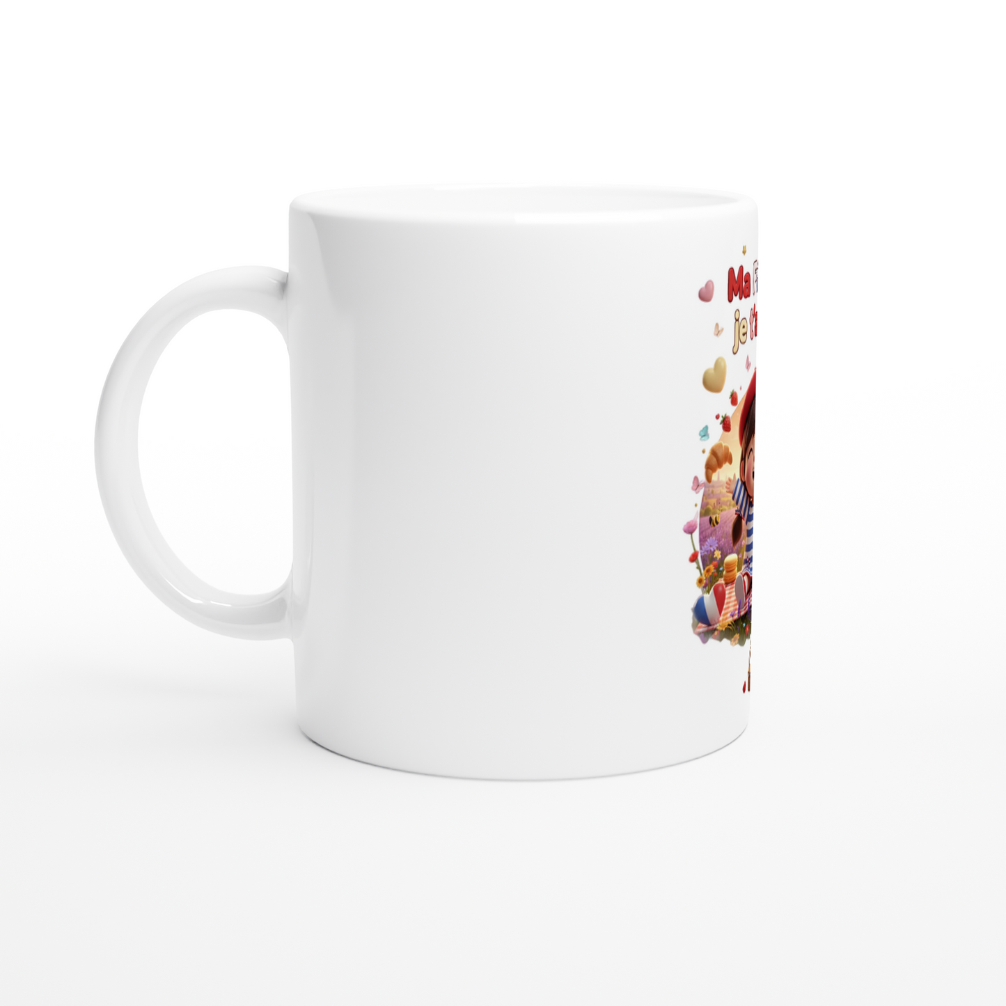 Mug en céramique  ma France je t'aime de 325 ml (11 oz)