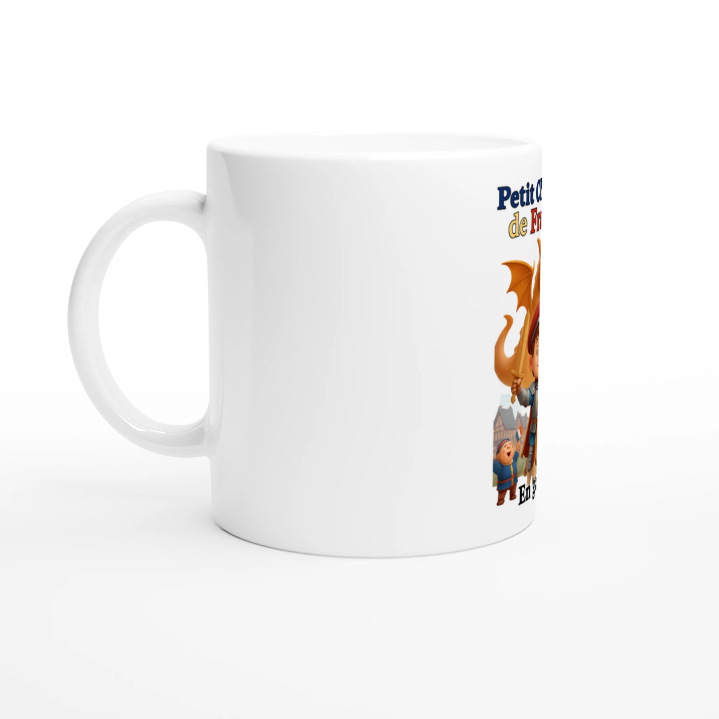 Mug en céramique petit chevalier de France  de 325 ml (11 oz)