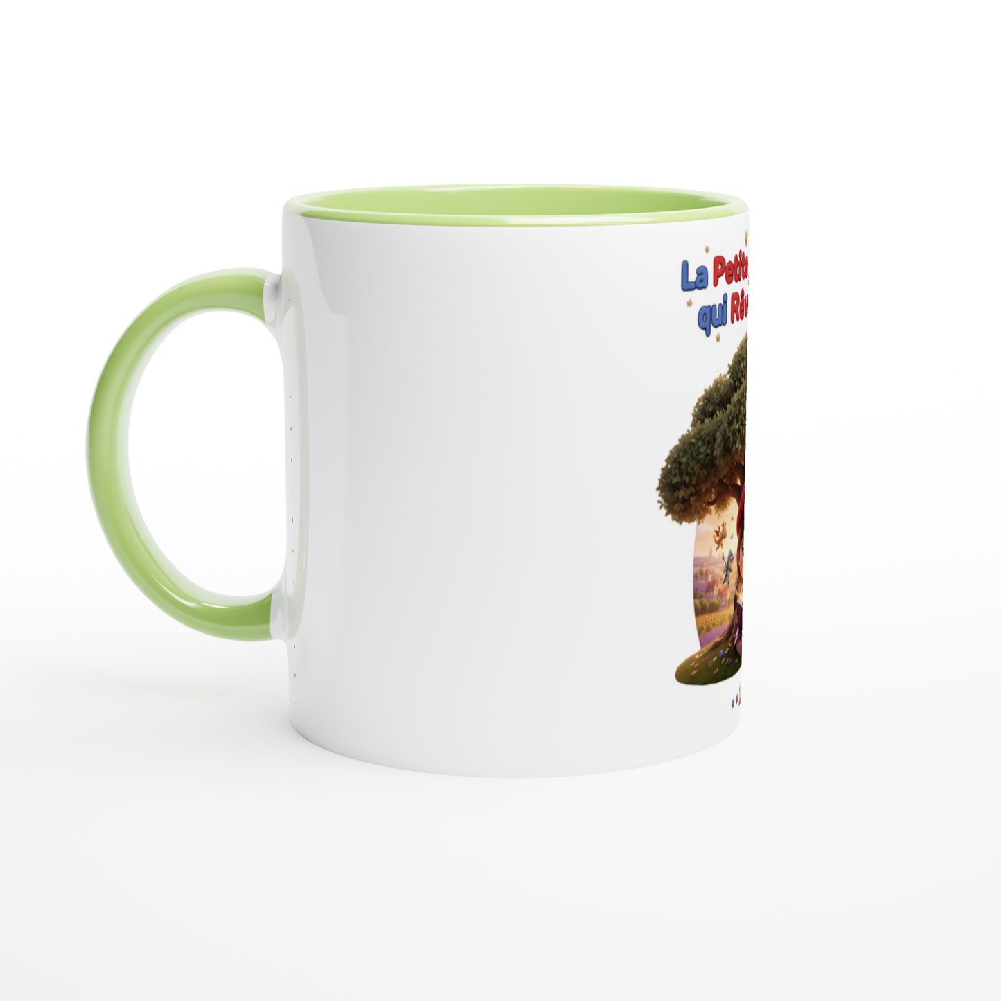 Mug en céramique petite française qui rêve grand  de 325 ml (11 oz)