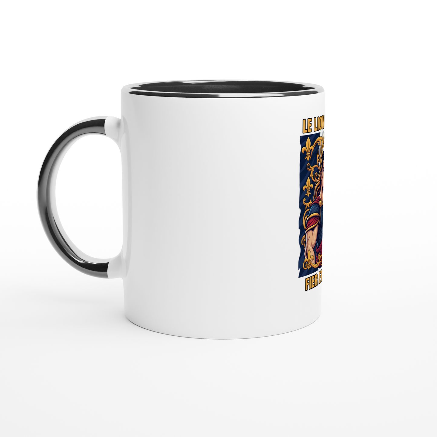 Mug en céramique   lion fort   de 325 ml (11 oz)