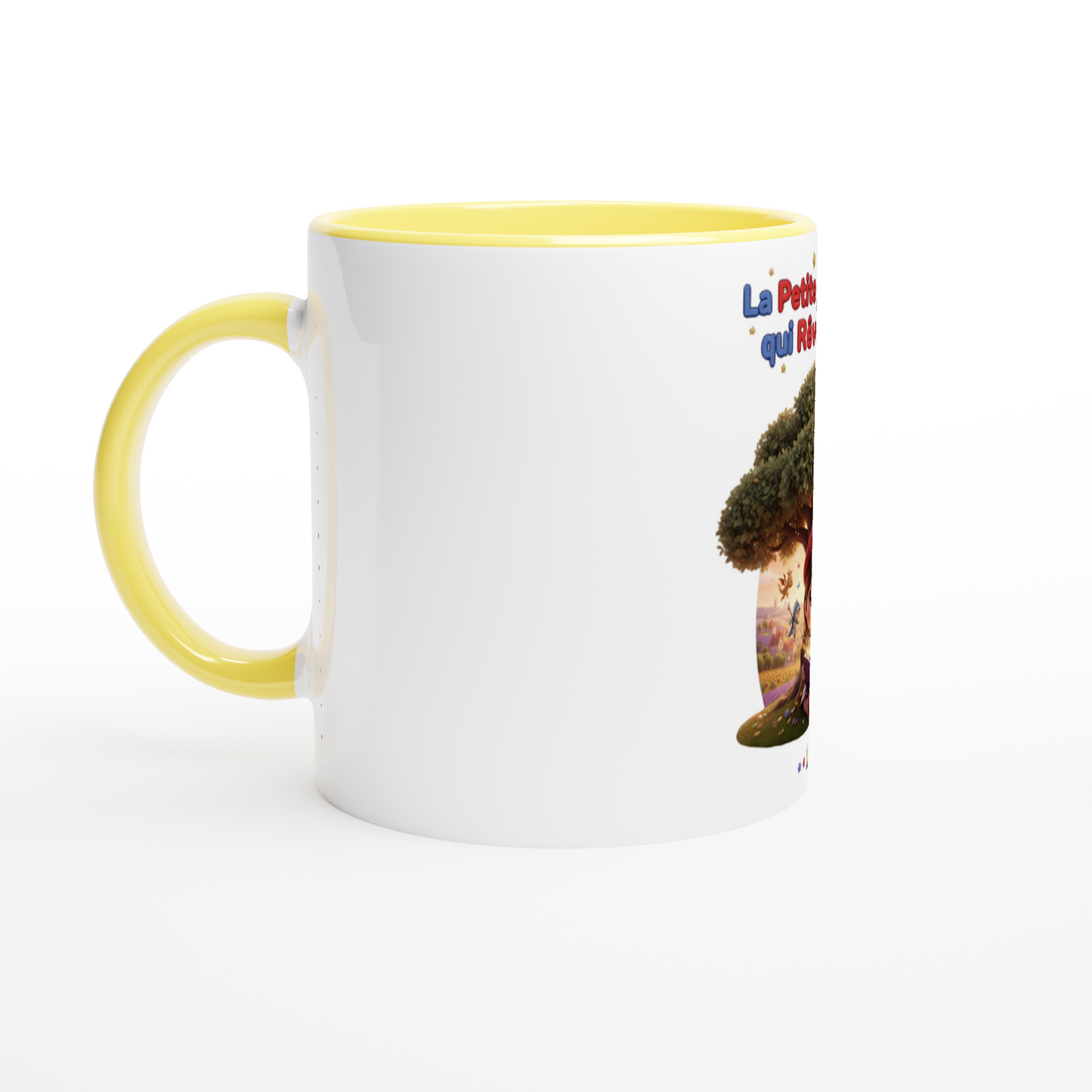 Mug en céramique petite française qui rêve grand  de 325 ml (11 oz)