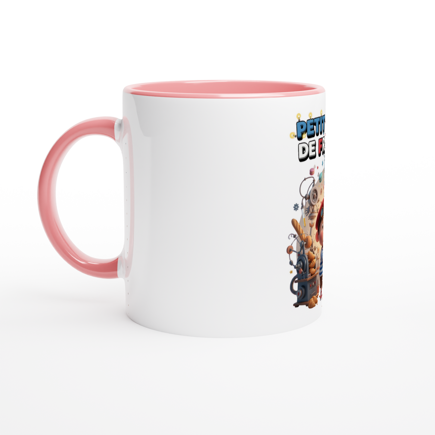 Mug en céramique petit génie Français de 325 ml (11 oz)