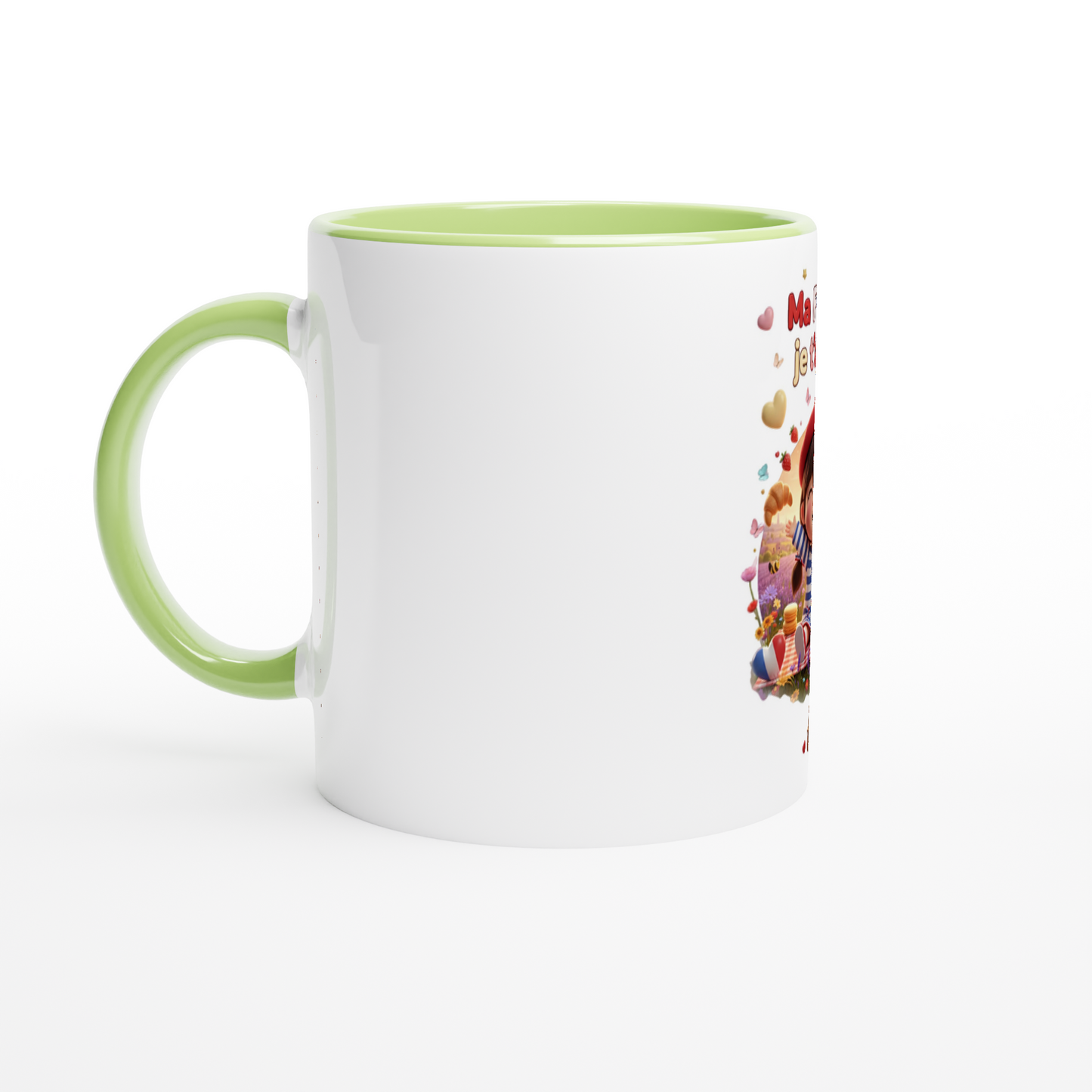 Mug en céramique  ma France je t'aime de 325 ml (11 oz)