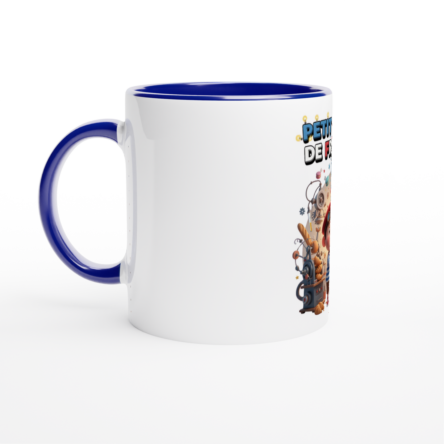 Mug en céramique petit génie Français de 325 ml (11 oz)