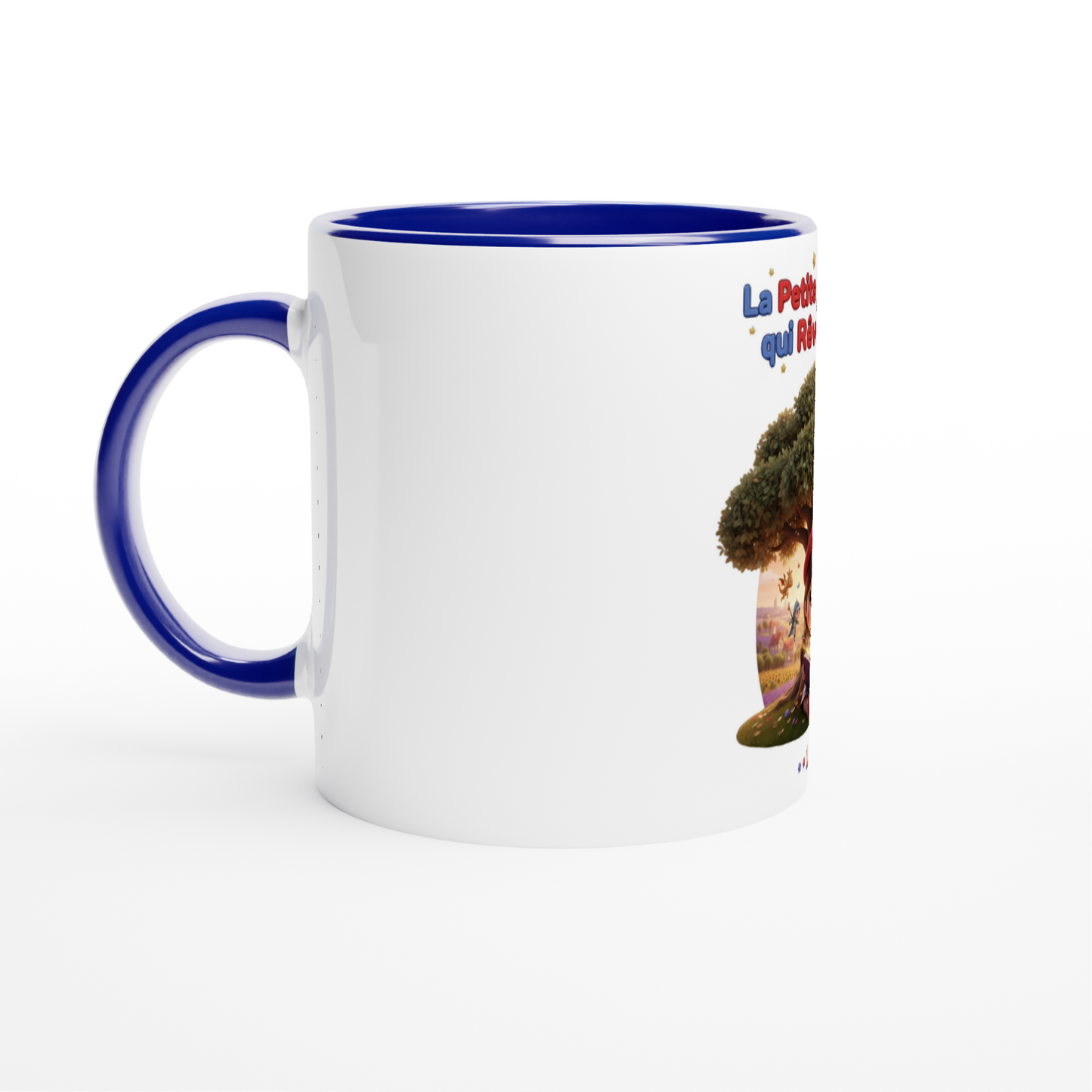 Mug en céramique petite française qui rêve grand  de 325 ml (11 oz)