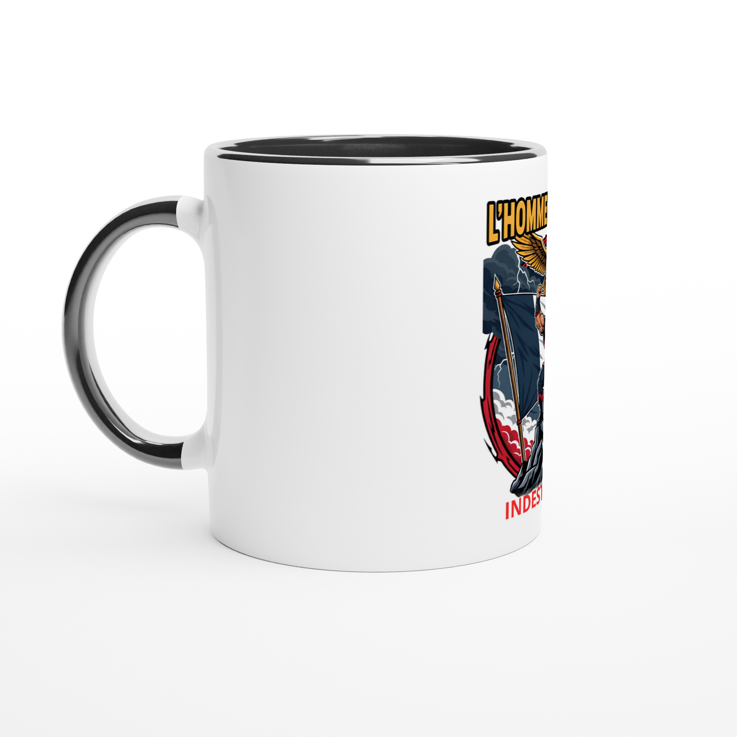 Mug en céramique homme de France  style-french  de 325 ml (11 oz)
