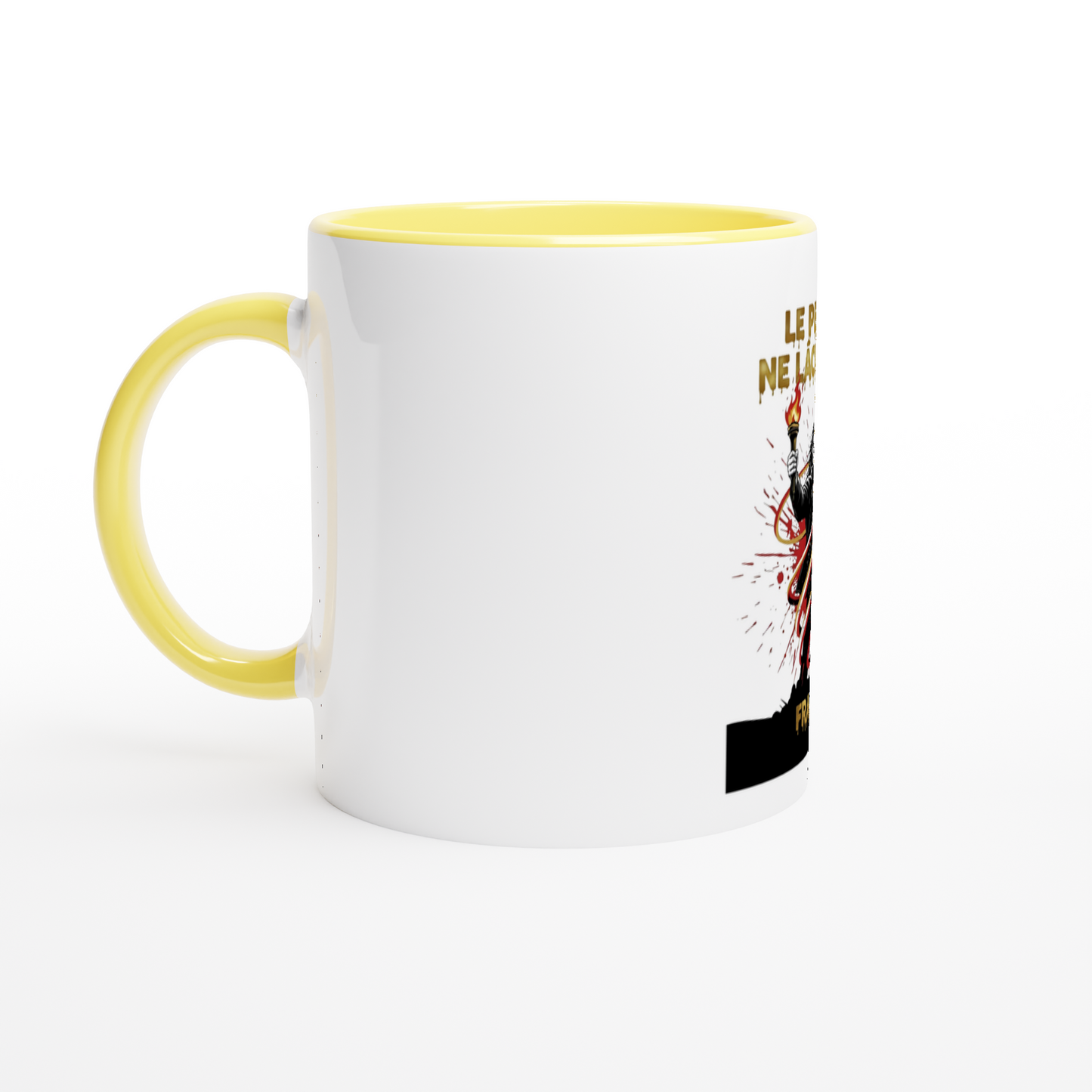Mug en céramique le peuple lâche rien de 325 ml (11 oz)