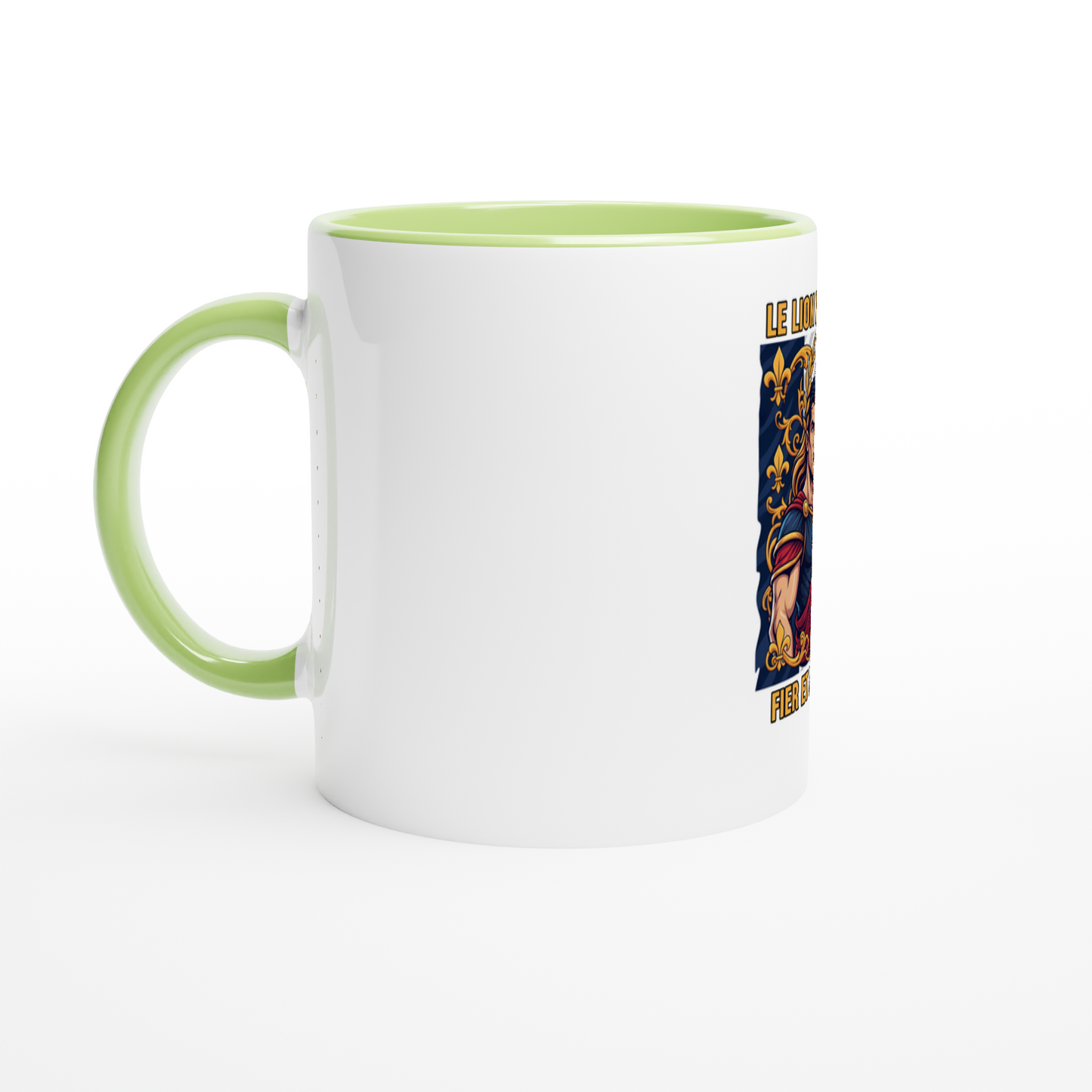Mug en céramique   lion fort   de 325 ml (11 oz)