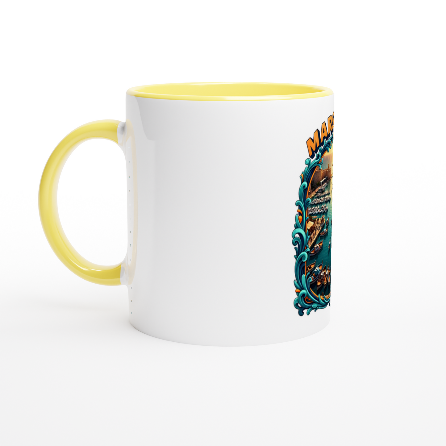 Mug en céramique des villes de France   Marseille  de 325 ml (11 oz)
