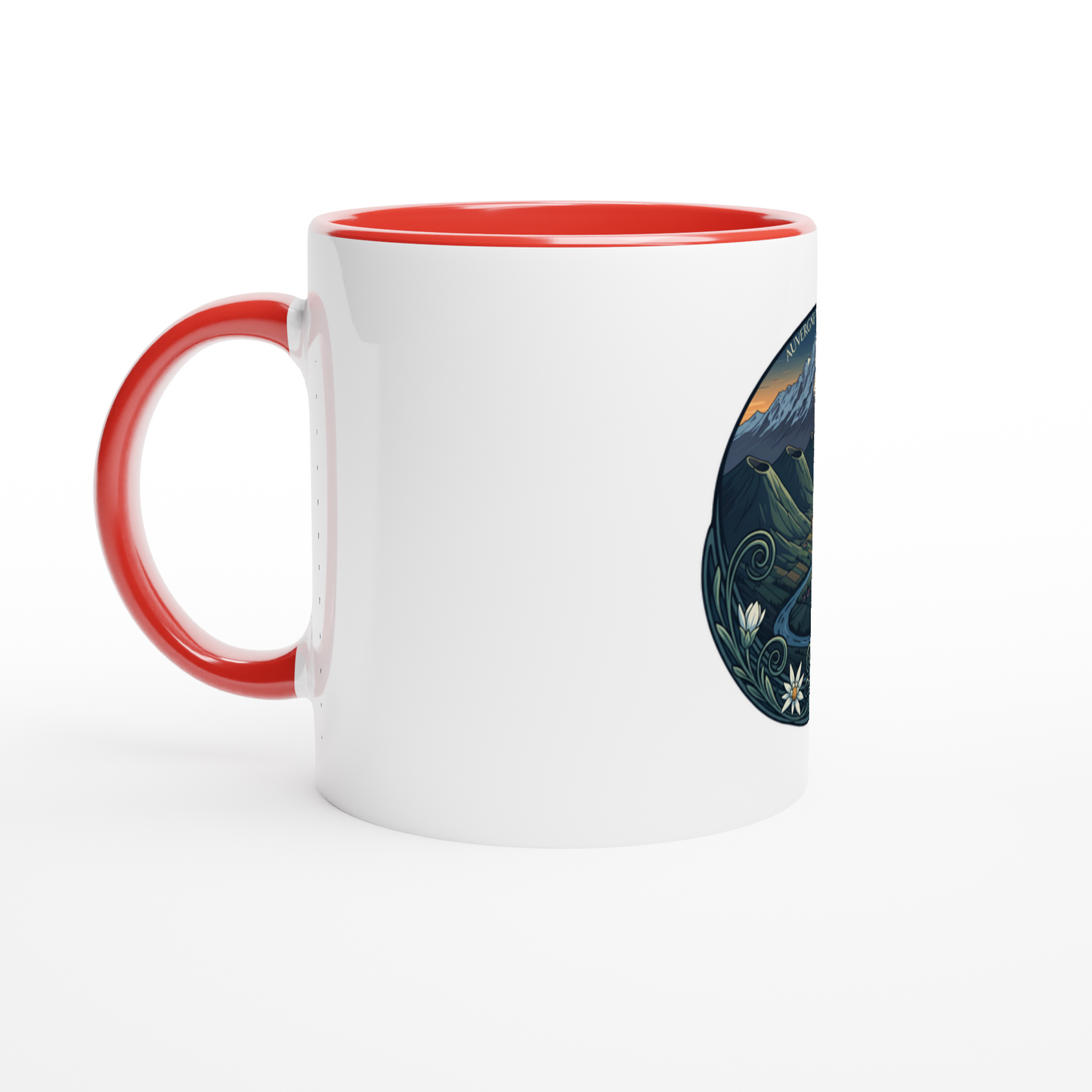 - Mug en céramiquee auvergne- Rhône- alpes  de 325 ml (11 oz)