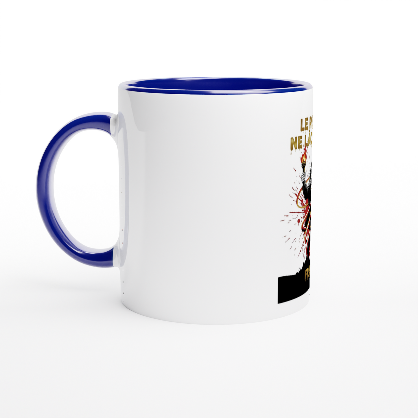 Mug en céramique le peuple lâche rien de 325 ml (11 oz)