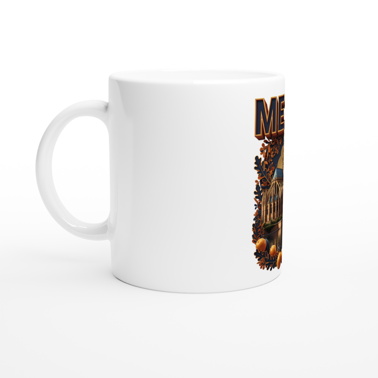 Mug en céramique Metz ville de France  de 325 ml (11 oz)