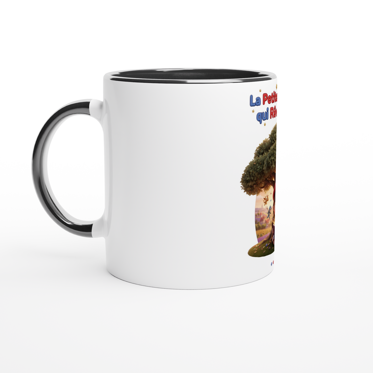 Mug en céramique petite française qui rêve grand  de 325 ml (11 oz)