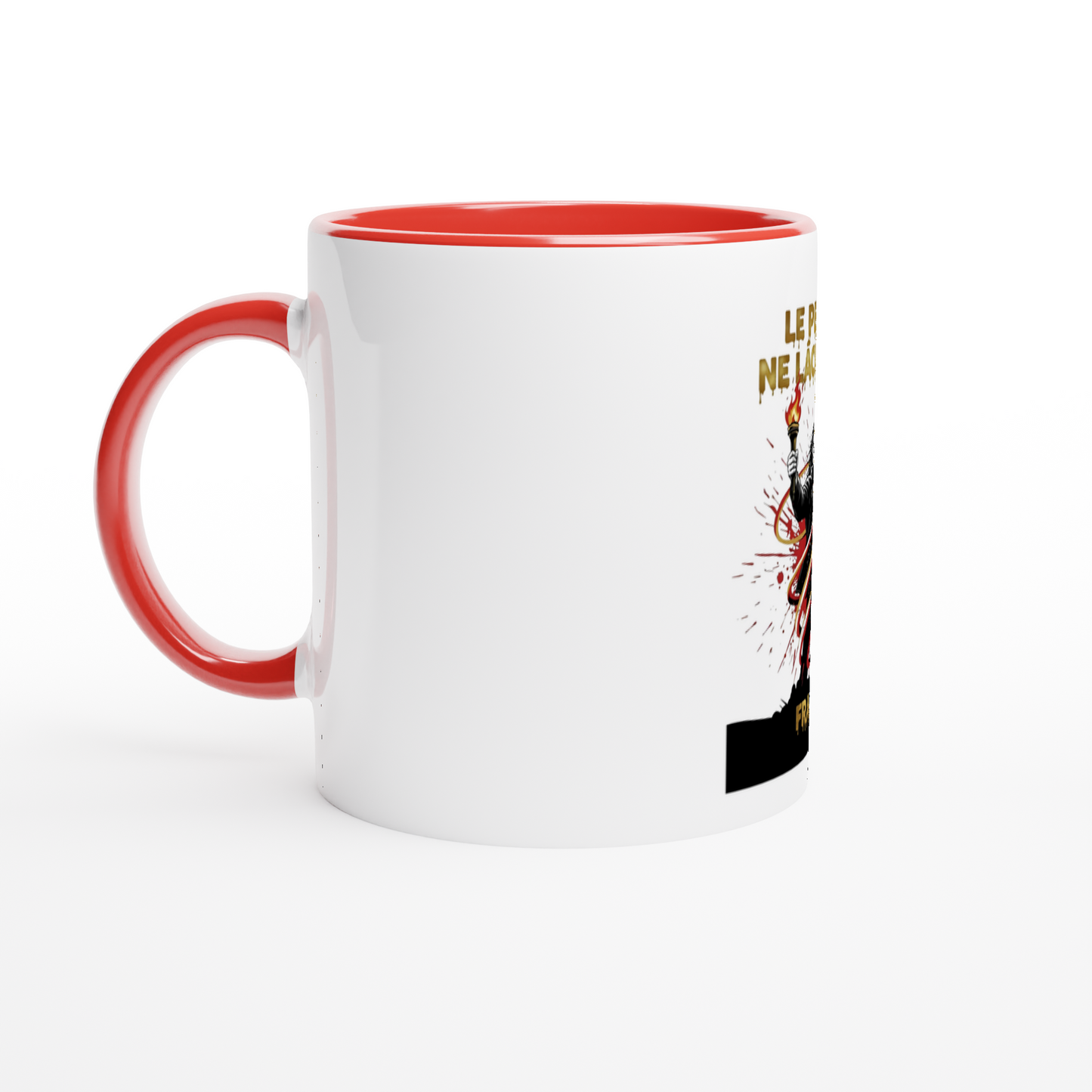 Mug en céramique le peuple lâche rien de 325 ml (11 oz)