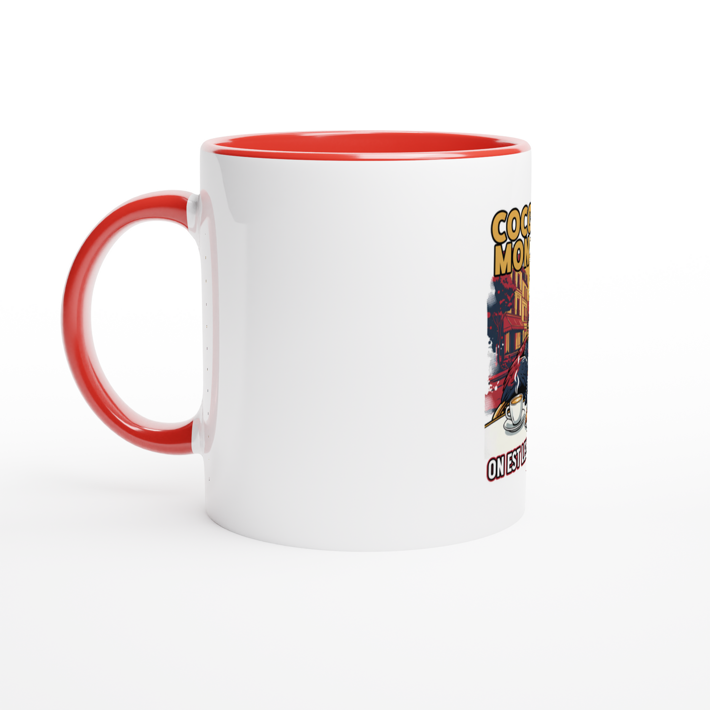 Mug en céramique  cocorico on est les meilleurs de 325 ml (11 oz)