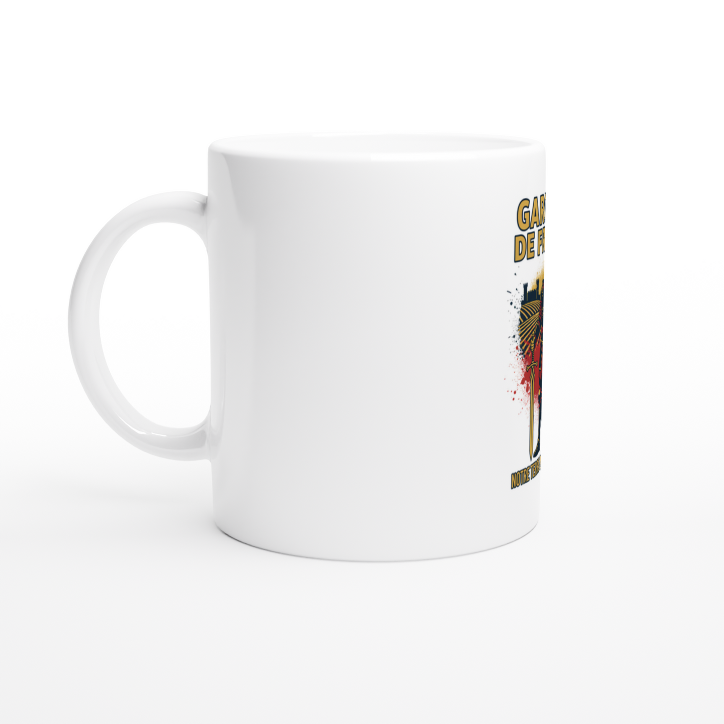 Mug en céramique gardien de France de 325 ml (11 oz)