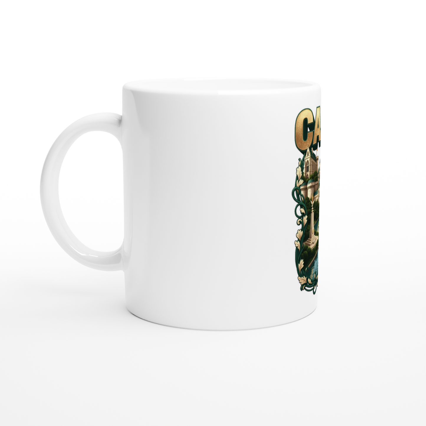 Mug en céramique Caen ville de France  de 325 ml (11 oz)