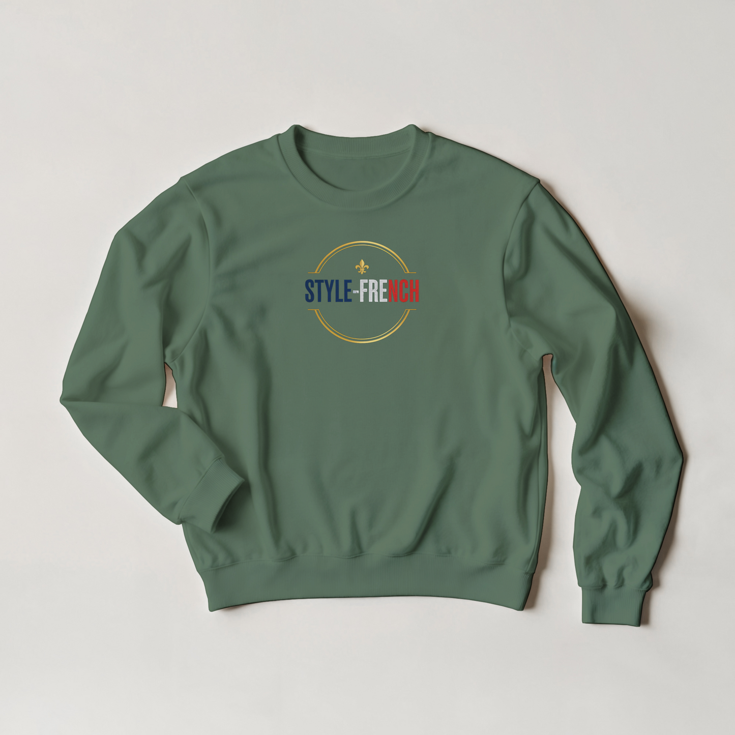 Sweat-shirt Unisexe Caen - Ville de France - Confort Classique