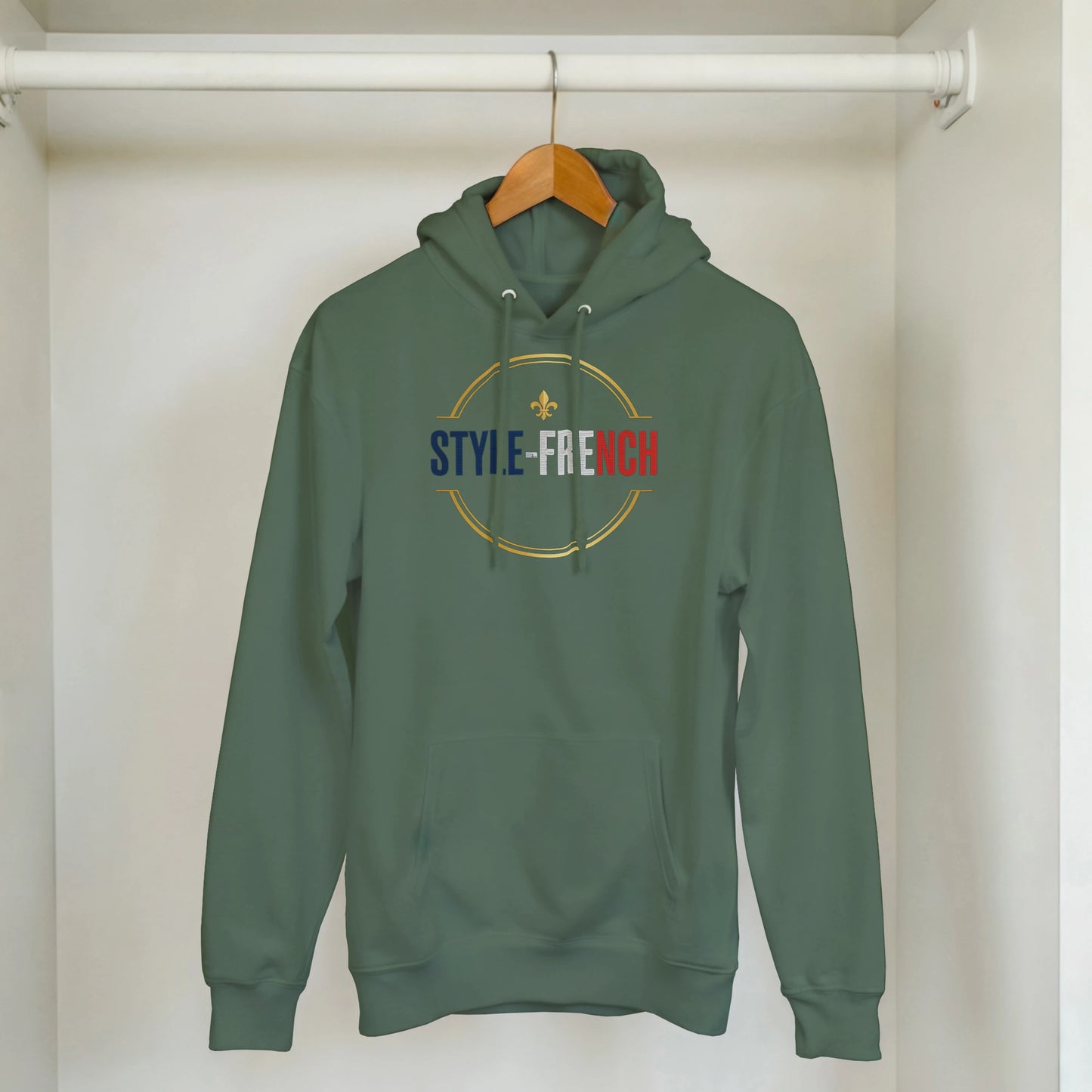 Sweat à capuche homme motif Lion Fort – Hoodie épais et confortable