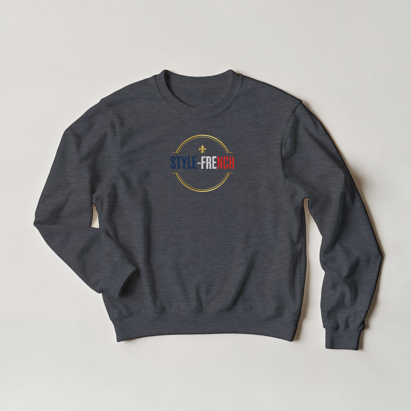 Sweat-shirt Unisexe Caen - Ville de France - Confort Classique