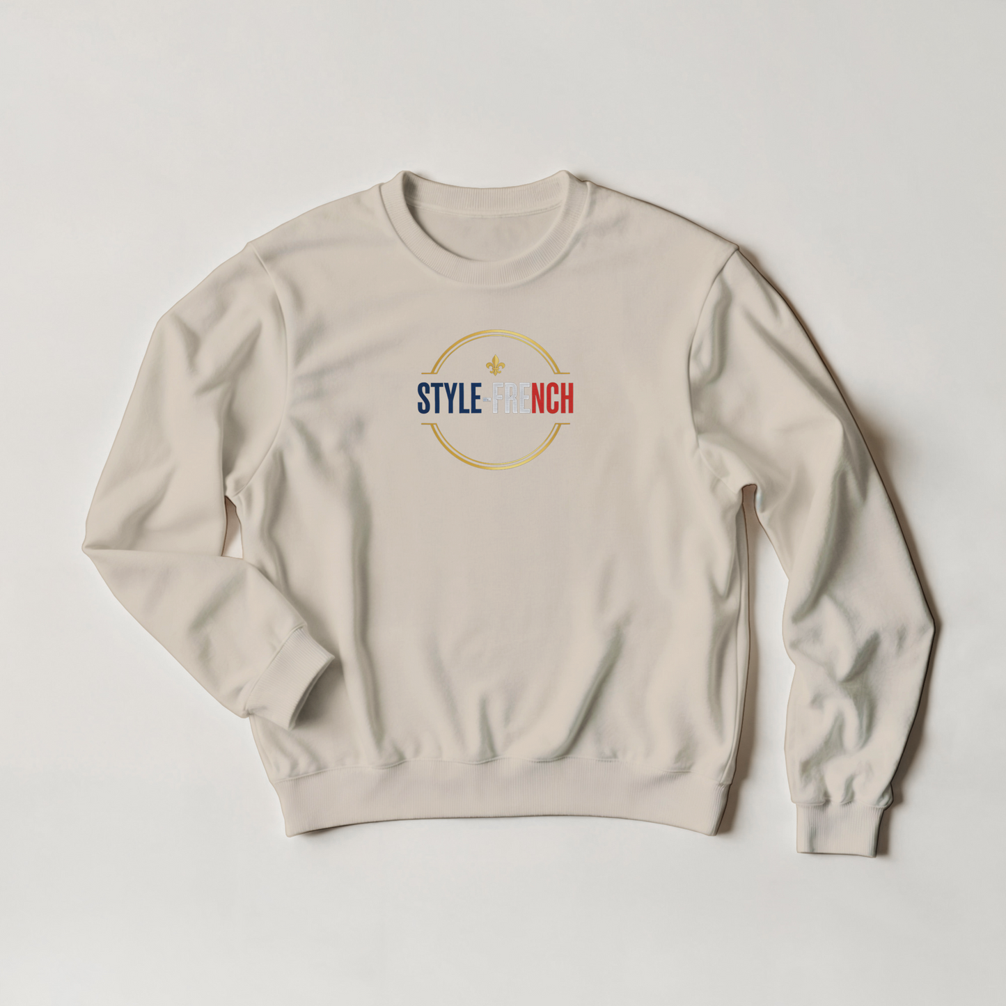 Sweat-shirt Unisexe Caen - Ville de France - Confort Classique