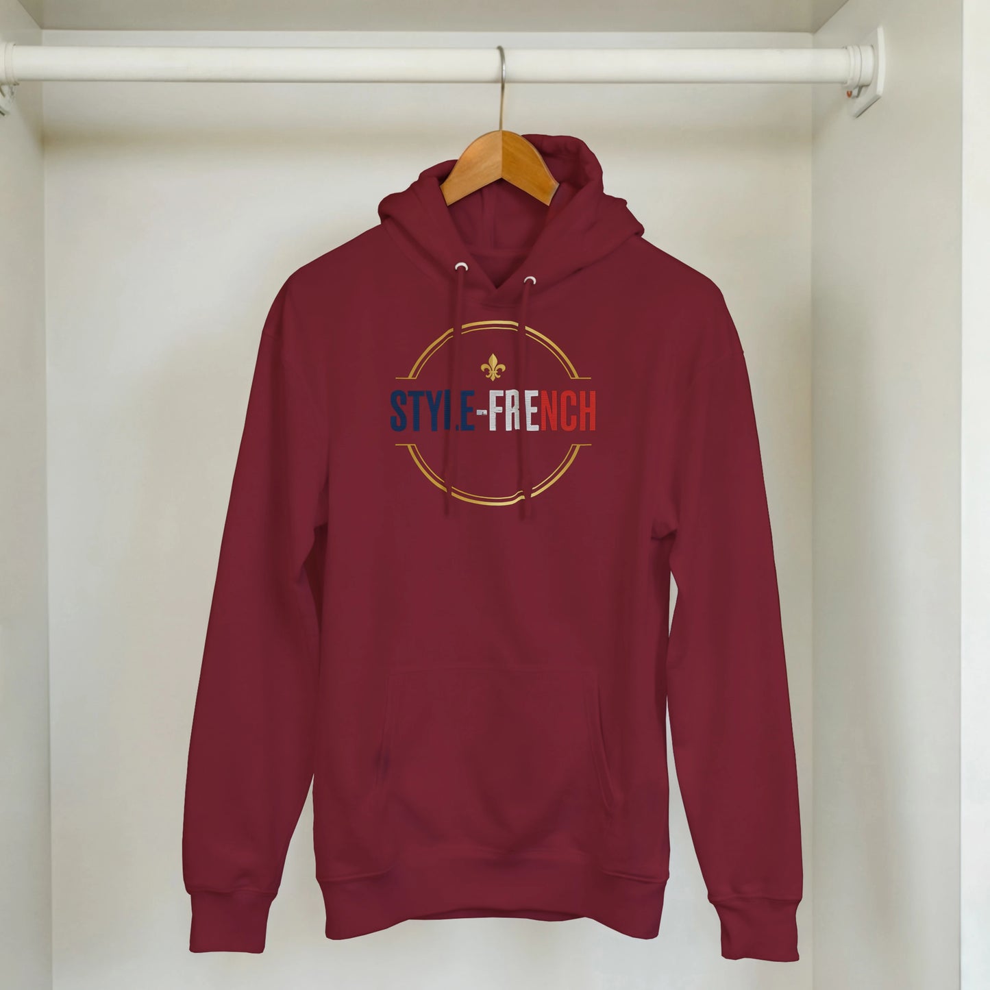 Sweat à capuche homme motif Lion Fort – Hoodie épais et confortable