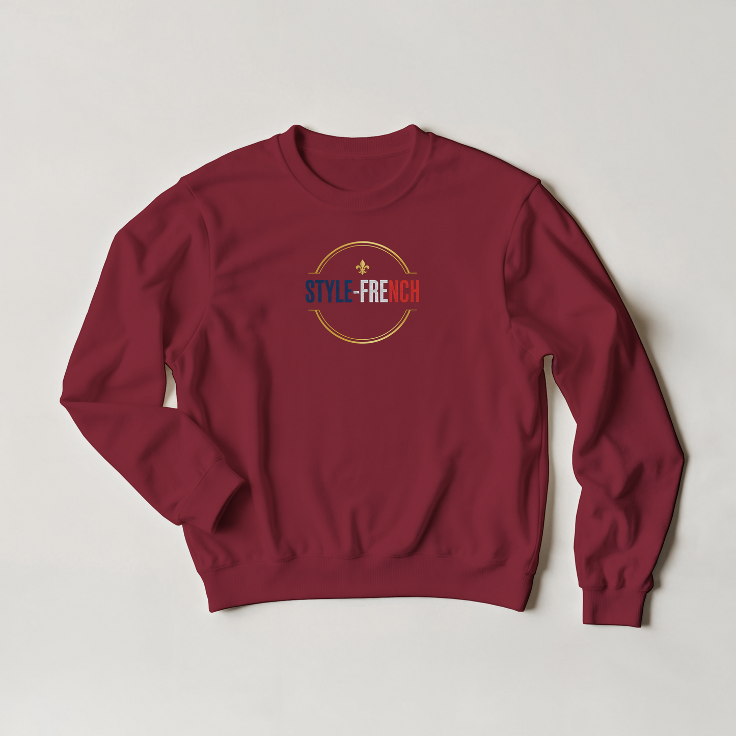 Sweat-shirt Unisexe Caen - Ville de France - Confort Classique